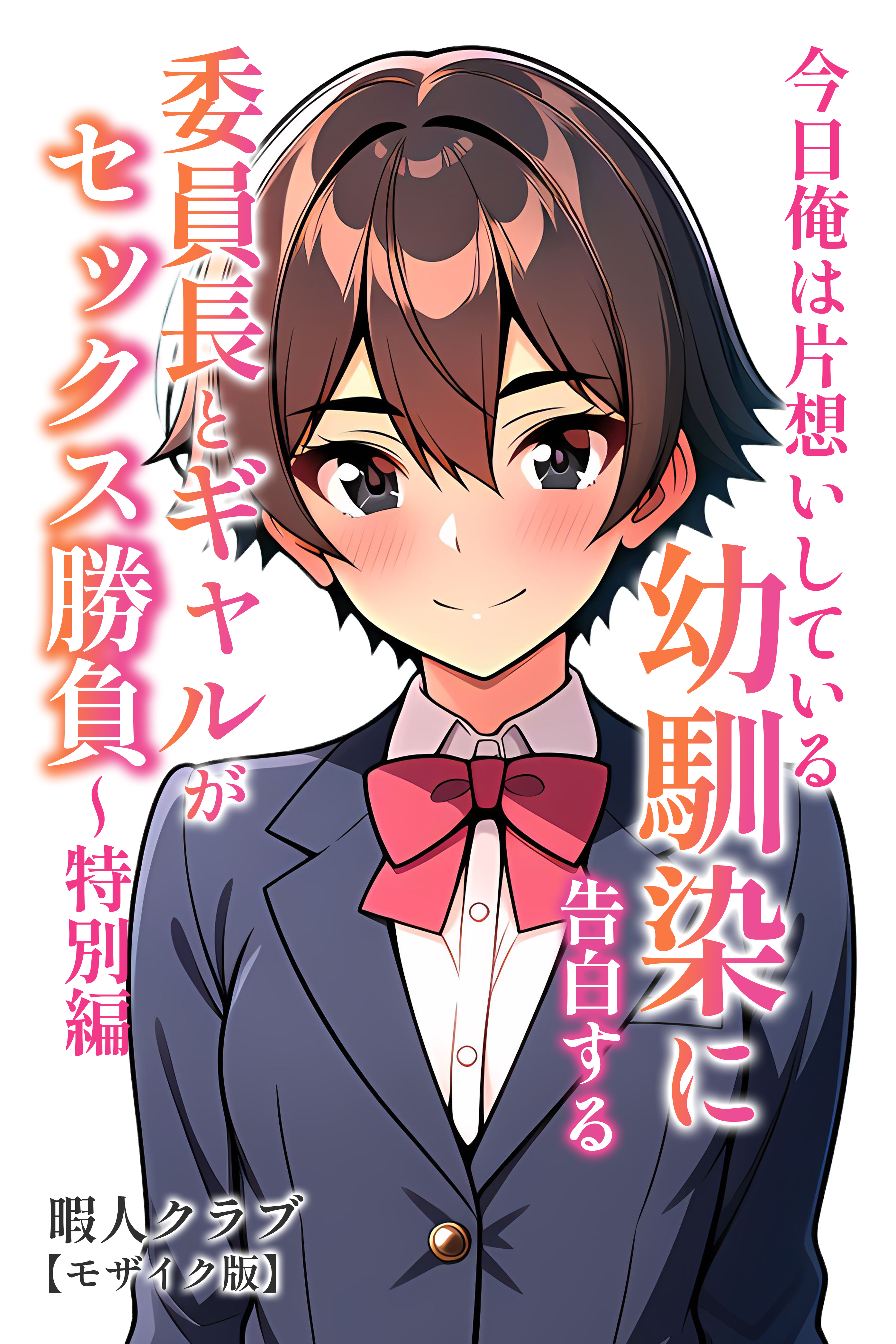 委員長とギャルがセックス勝負【モザイク版】