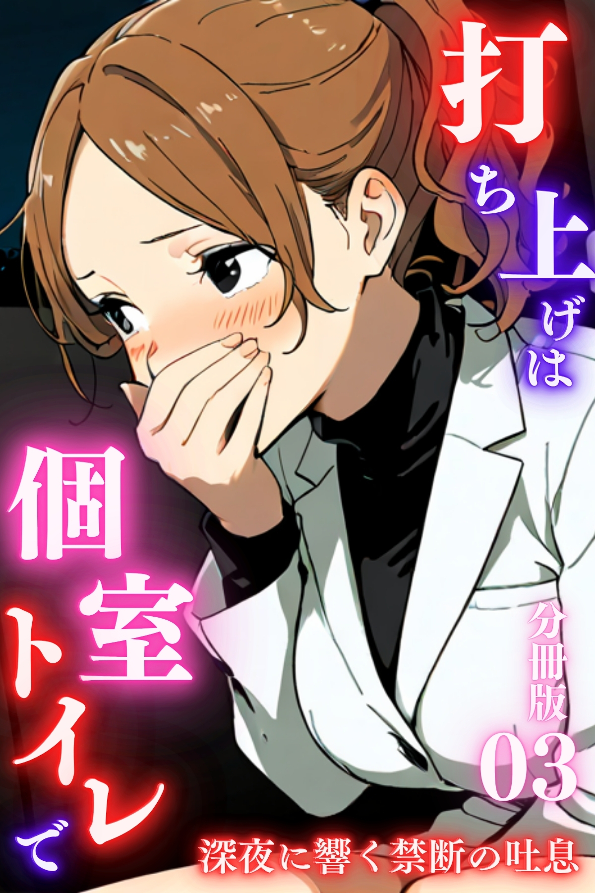 打ち上げは個室トイレで～深夜に響く禁断の吐息～＜分冊版＞03