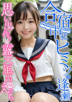 合宿中にヒミツの逢瀬 ~思い出作りの露天風呂えっち~