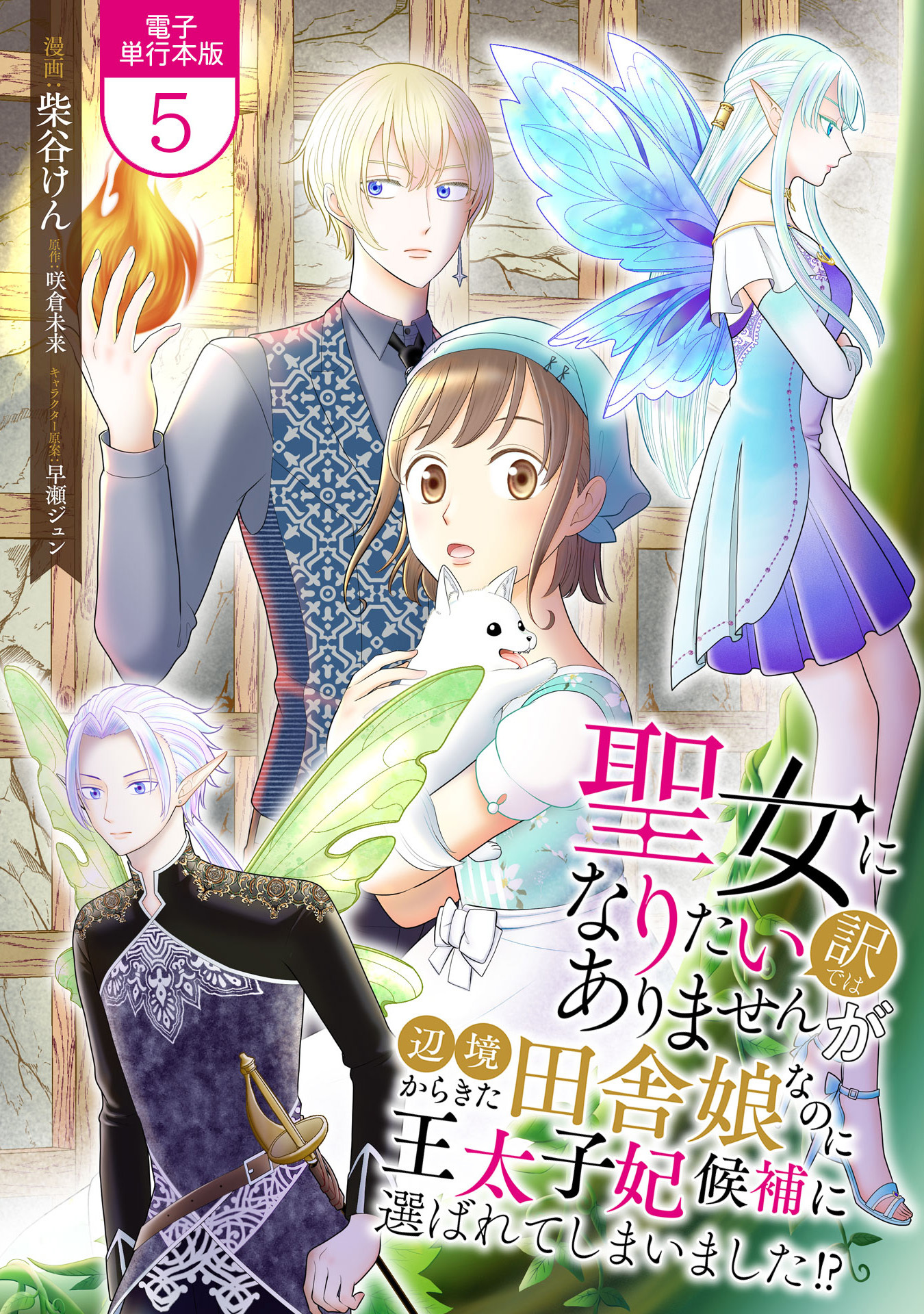 聖女になりたい訳ではありませんが　辺境からきた田舎娘なのに王太子妃候補に選ばれてしまいました!?【電子単行本版】 / 5