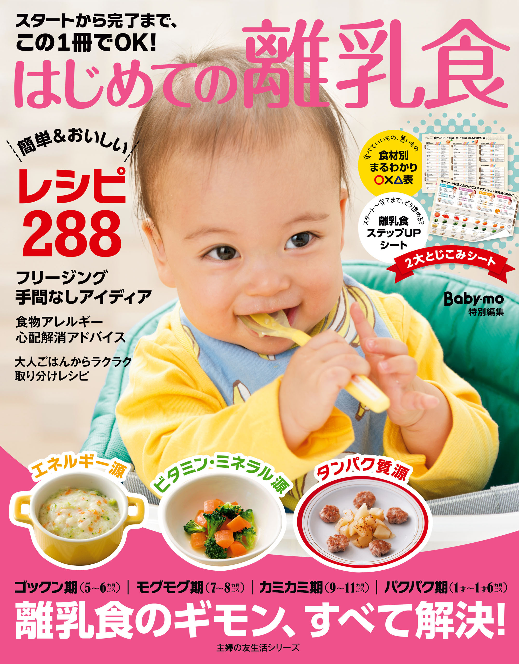 スタートから完了まで、この１冊でＯＫ！はじめての離乳食