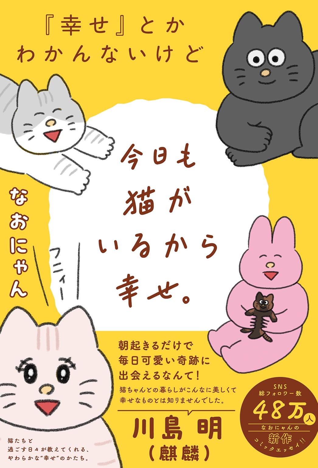 『幸せ』とかわかんないけど今日も猫がいるから幸せ。