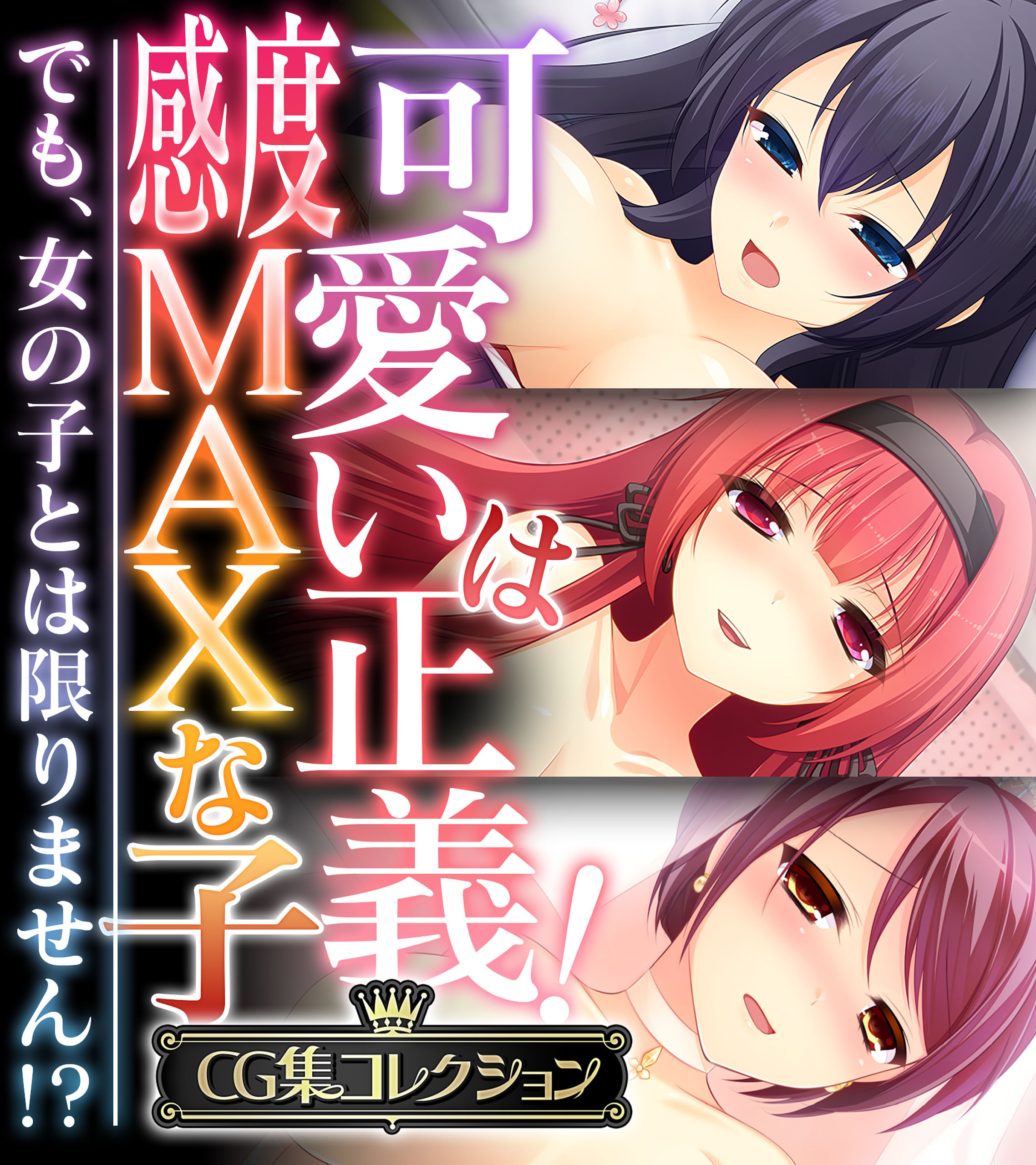 可愛いは正義！感度MAXな子 ～でも、女の子とは限りません！？～【CG集コレクション】