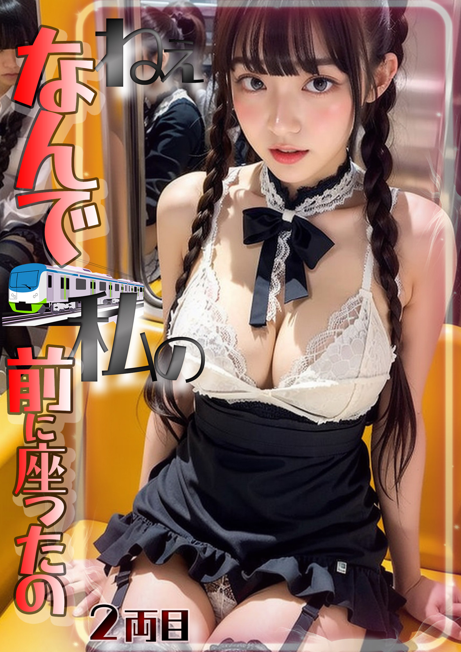 ねぇなんで私の前に座ったの　２両目