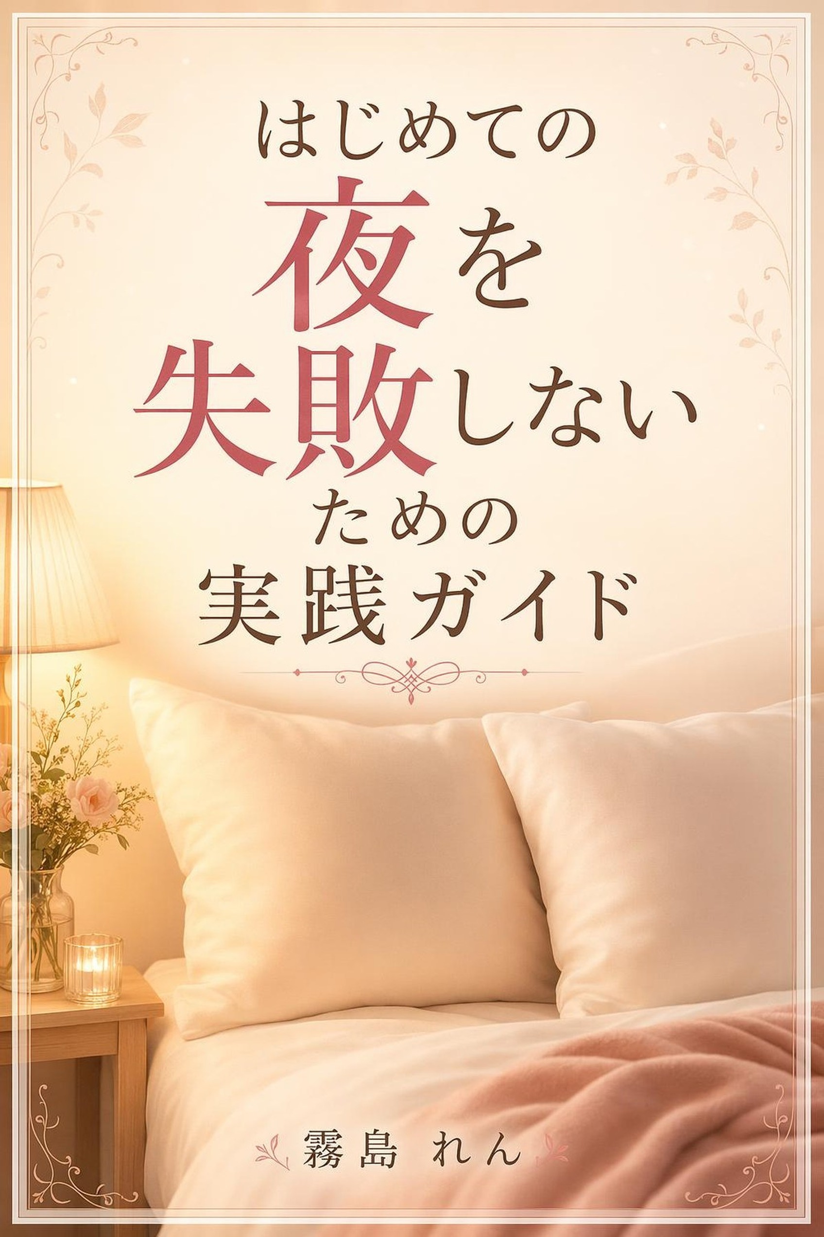 はじめての夜を失敗しないための実践ガイド