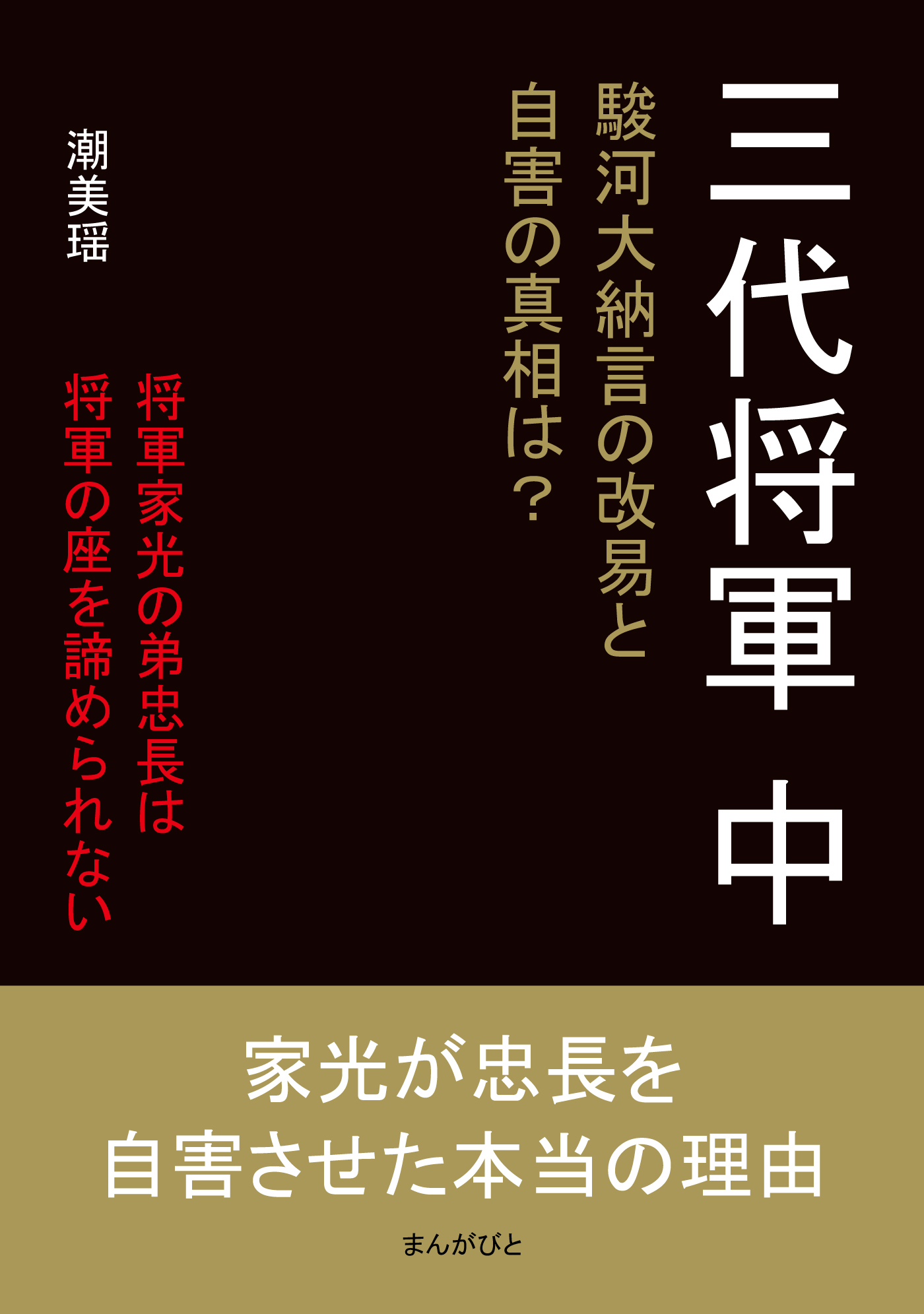 三代将軍　中　駿河大納言の改易と自害の真相は？