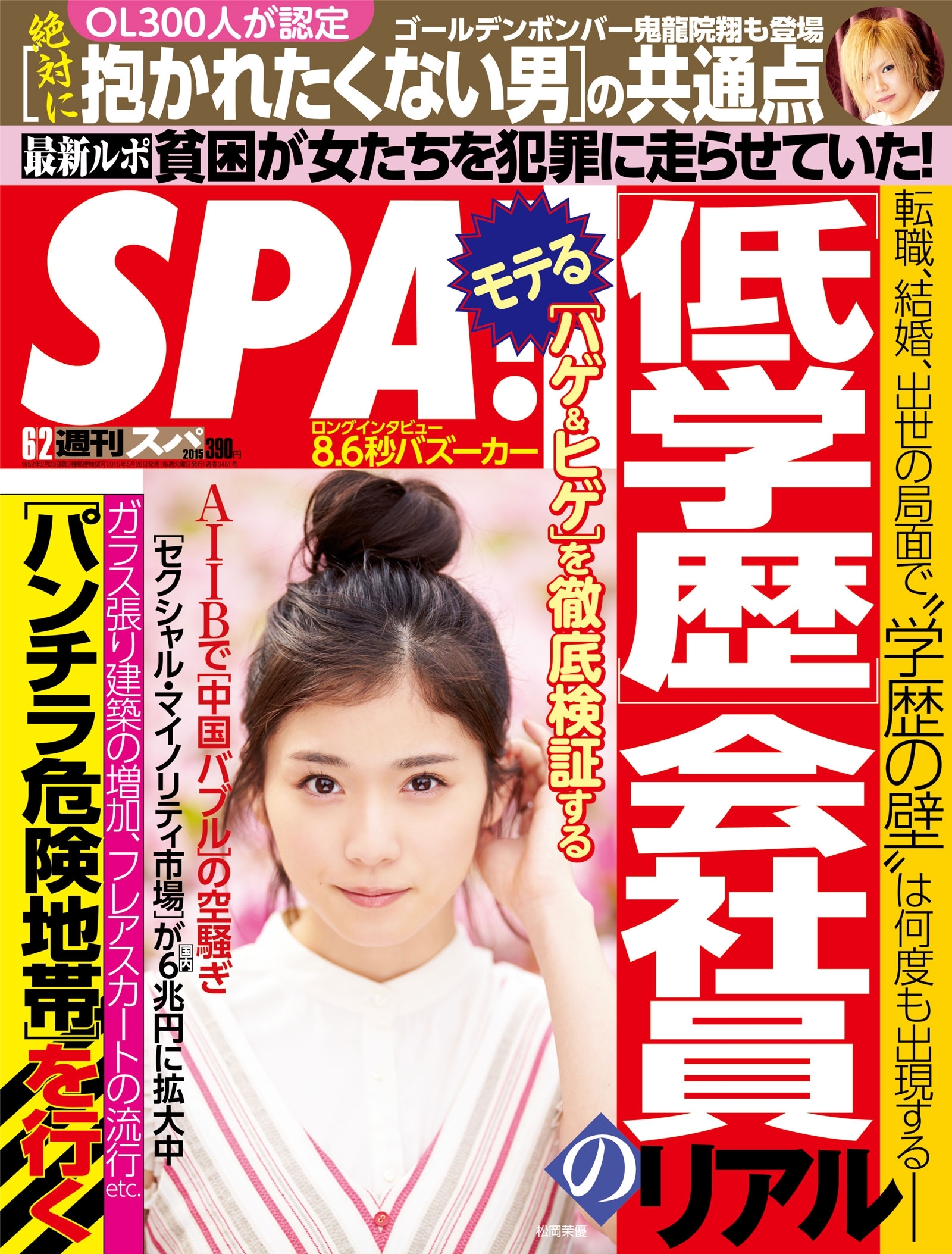週刊ＳＰＡ！　２０１５／６／２号