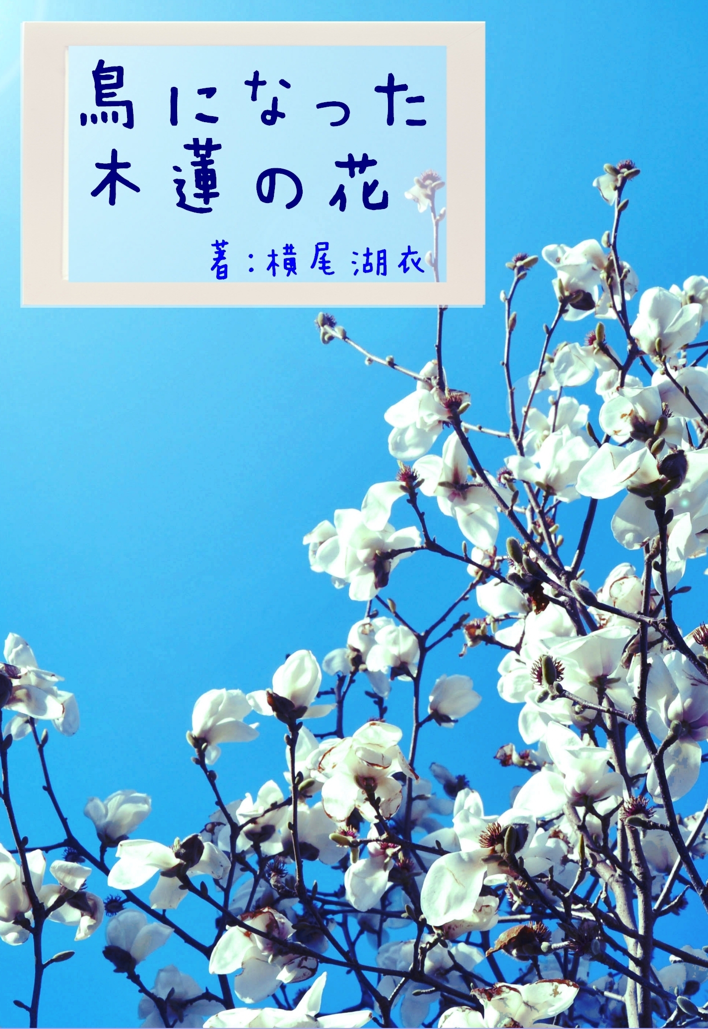 鳥になった木蓮の花