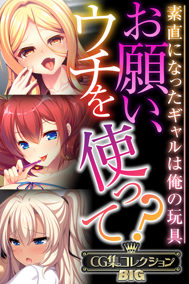 お願い、ウチを使って？～素直になったギャルは俺の玩具～【CG集コレクションBIG】