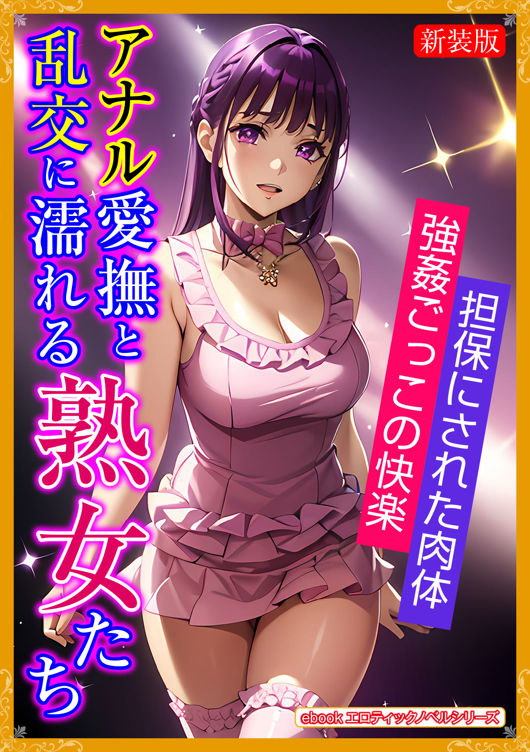 ［新装版］アナル愛撫と乱交に濡れる熟女たち