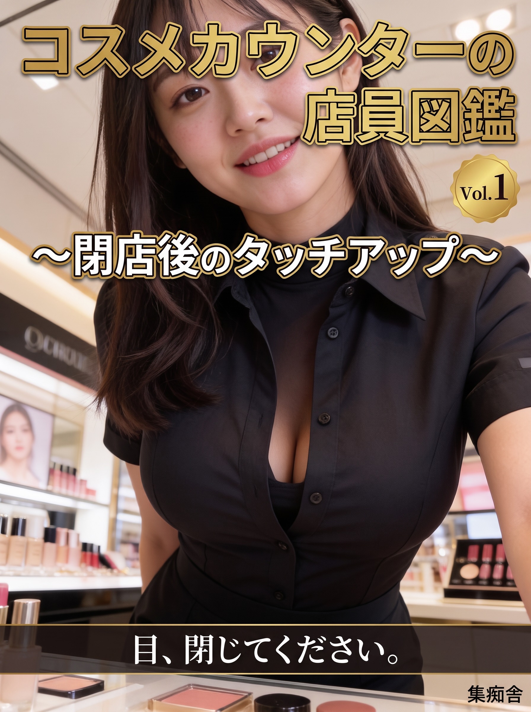 コスメカウンターの店員図鑑 ～閉店後のタッチアップ～