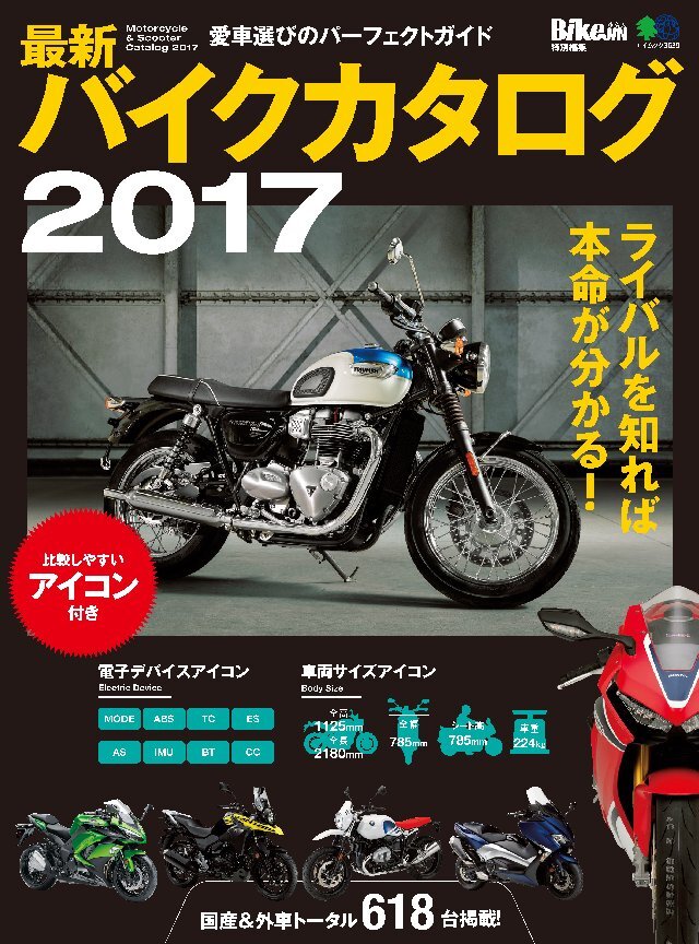 最新バイクカタログ 2017