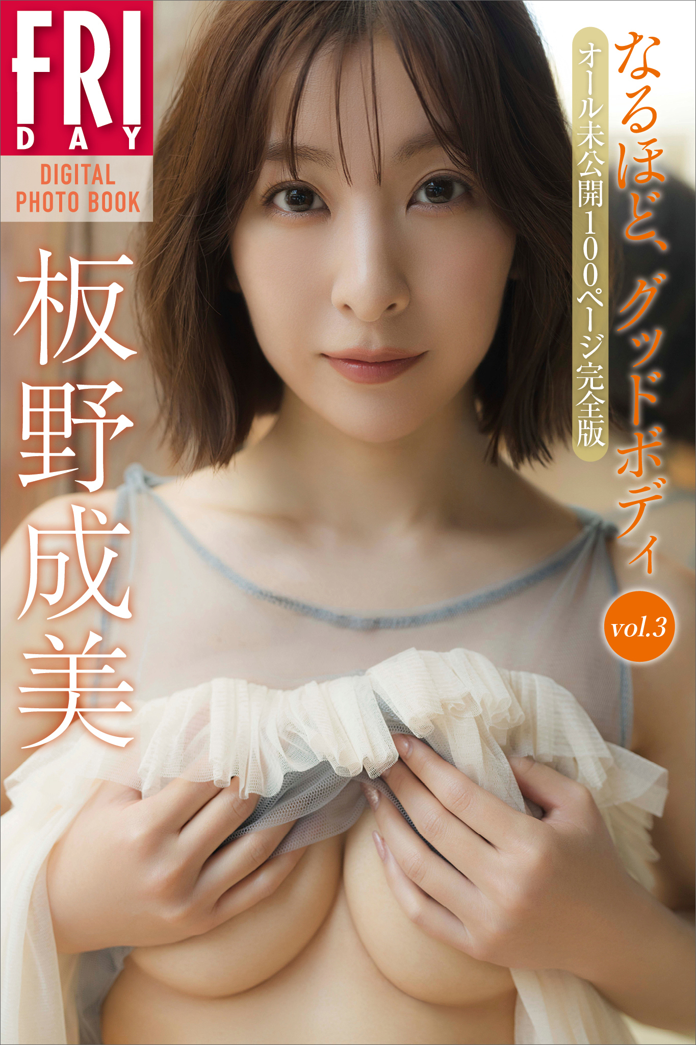 板野成美　なるほど、グッドボディ　ｖｏｌ．３　オール未公開１００ページ完全版　ＦＲＩＤＡＹデジタル写真集