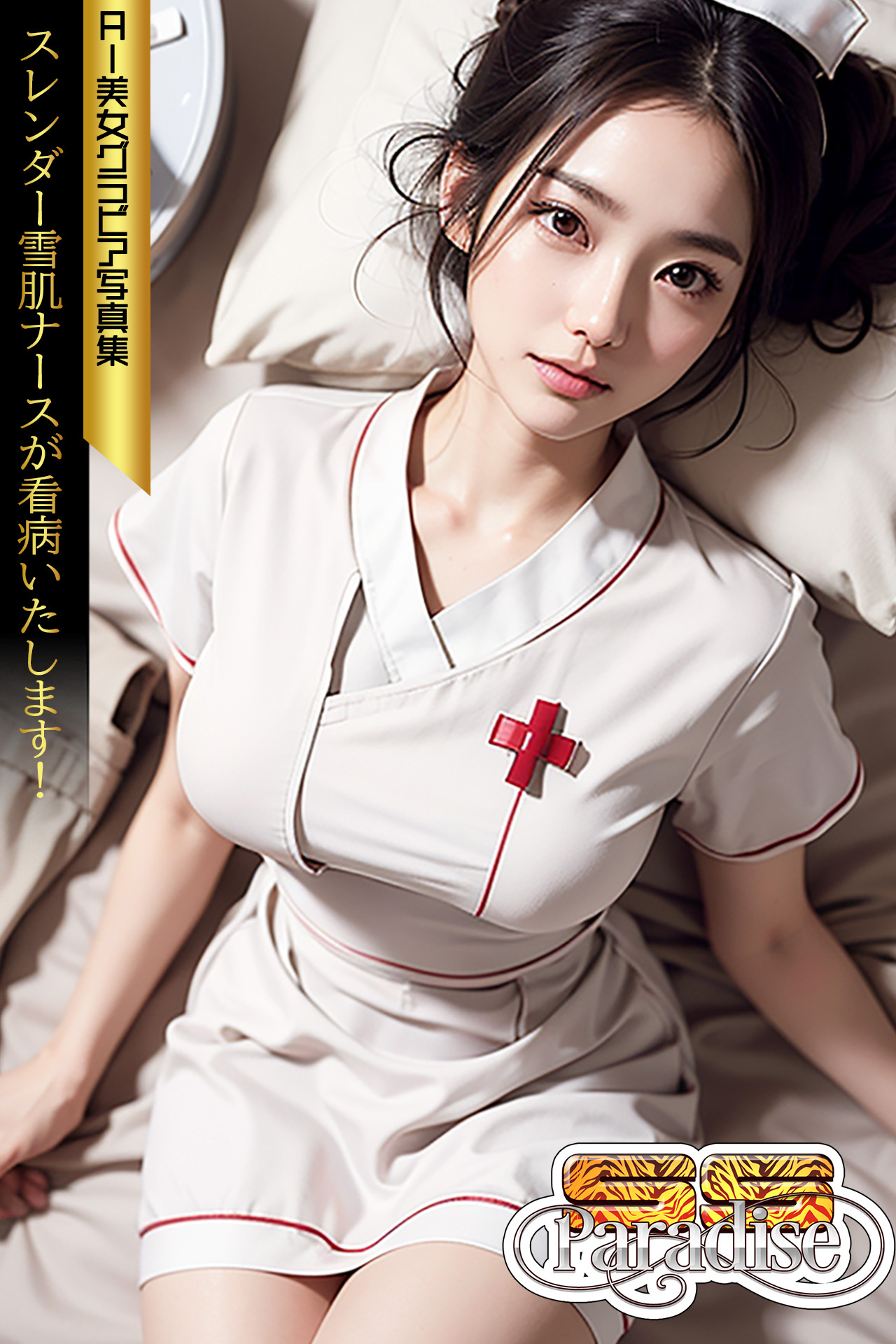 SS-Paradise　スレンダー雪肌ナースが看病いたします！　AI美女グラビア写真集
