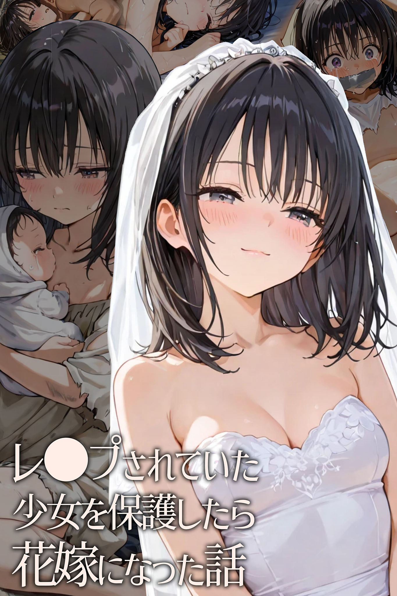 レ◯プされていた少女を保護したら花嫁になった話