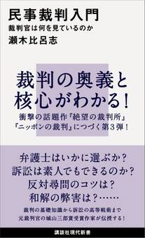 民事裁判入門 裁判官は何を見ているのか