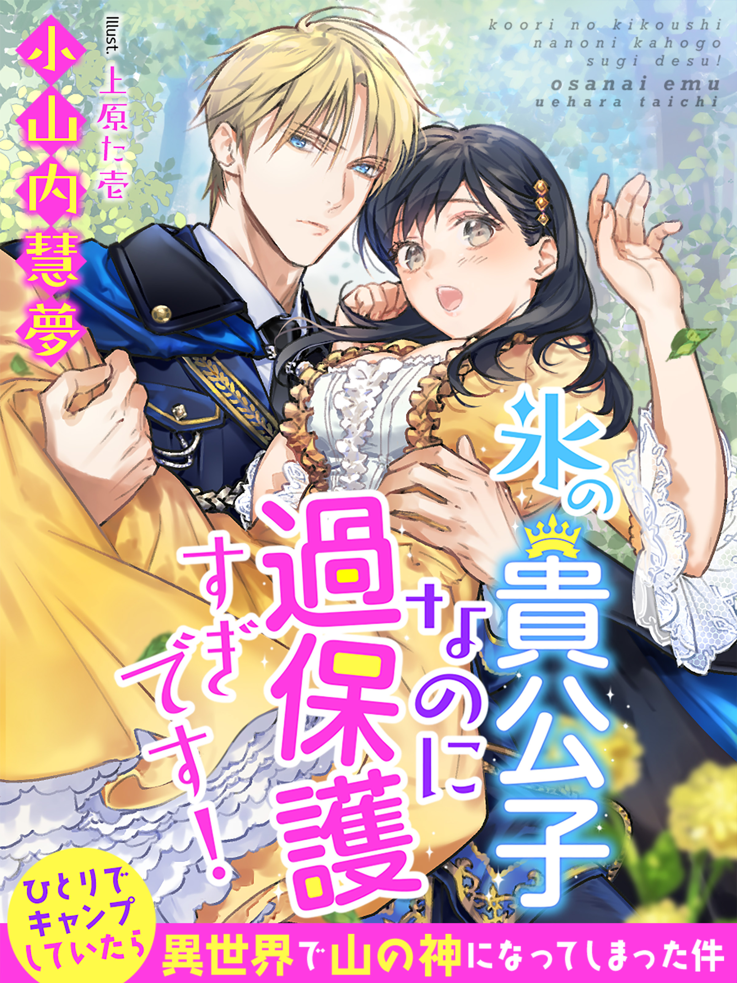 氷の貴公子なのに過保護すぎです！～ひとりでキャンプしていたら異世界で山の神になってしまった件～