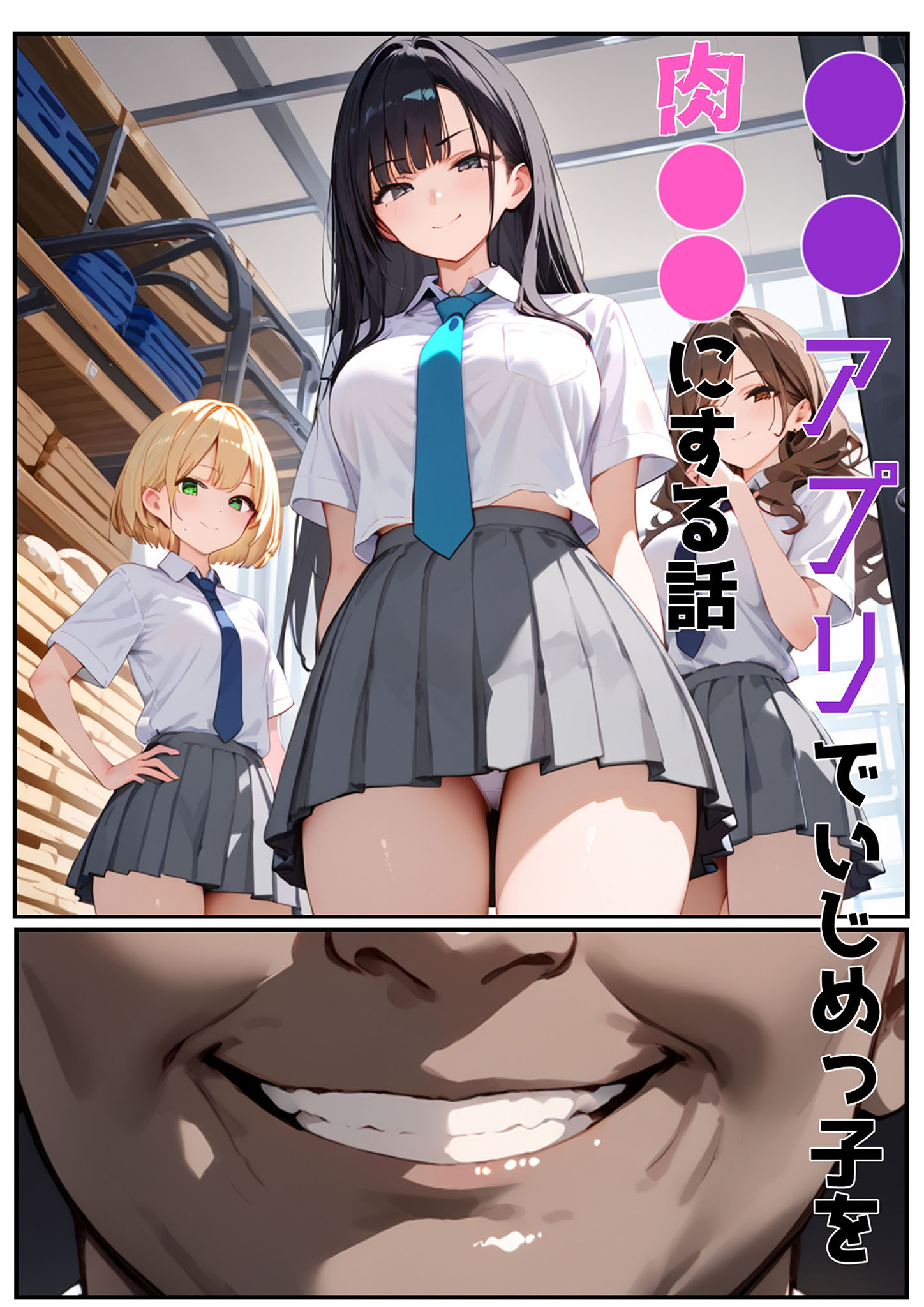 ●●アプリでいじめっ子を肉●●にする話