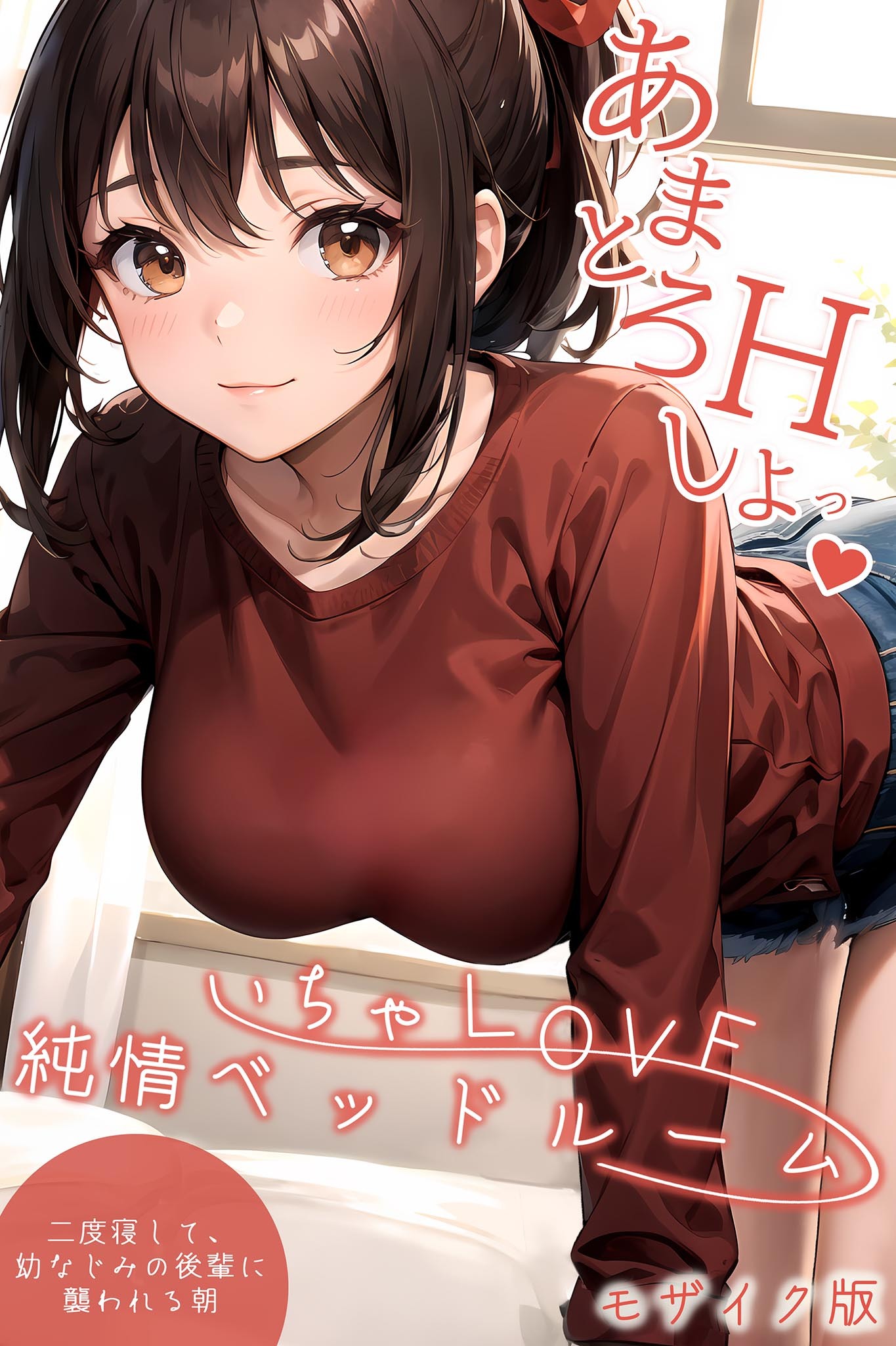 【期間限定　無料お試し版】いちゃLOVE純情ベッドルーム ～二度寝して、幼なじみの後輩に襲われる朝～ モザイク版