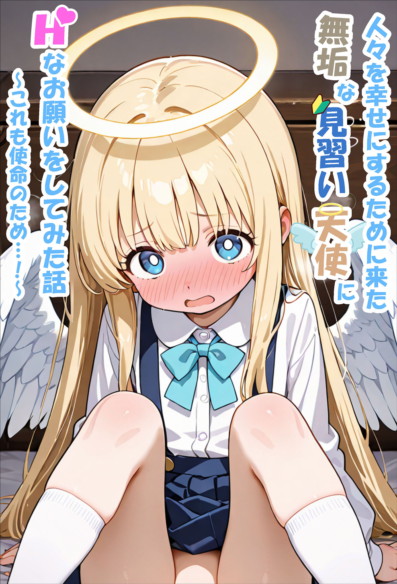 人々を幸せにするために来た無垢な見習い天使にHなお願いをしてみた話～これも使命のため…！～