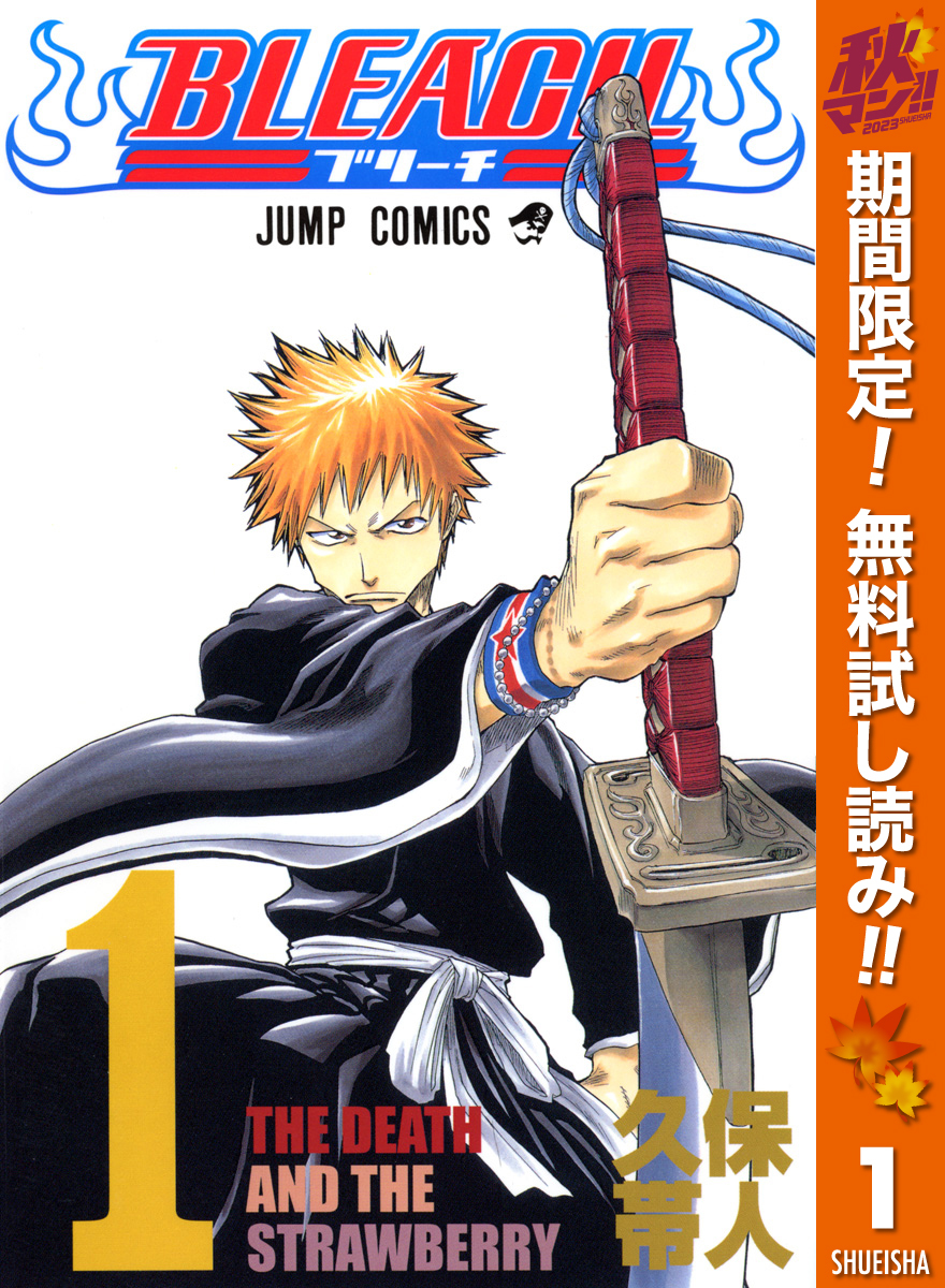 BLEACH モノクロ版全巻(1-74巻 完結)|10冊分無料|久保帯人|人気マンガ