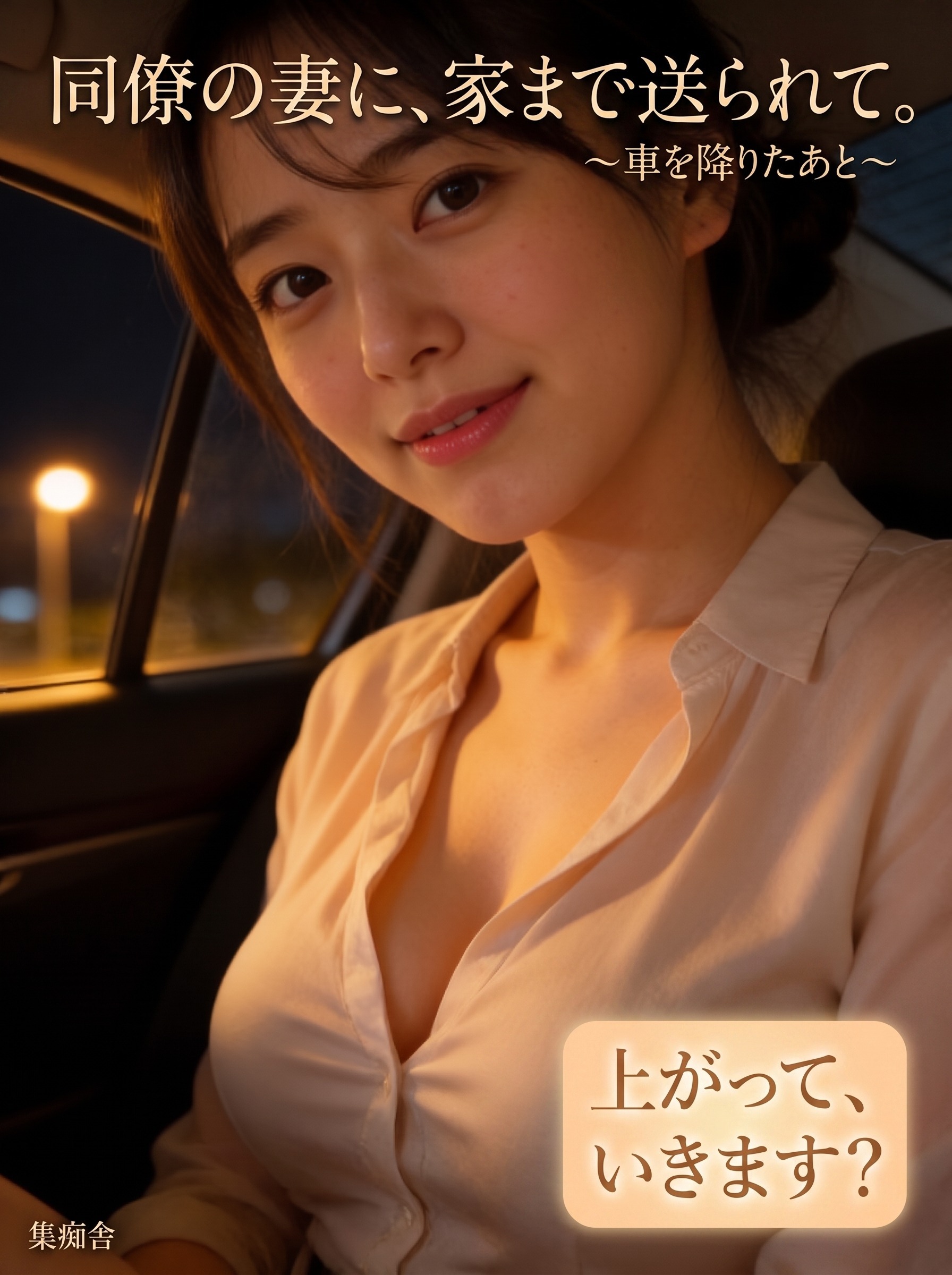 同僚の妻に、家まで送られて。 ～車を降りたあと～