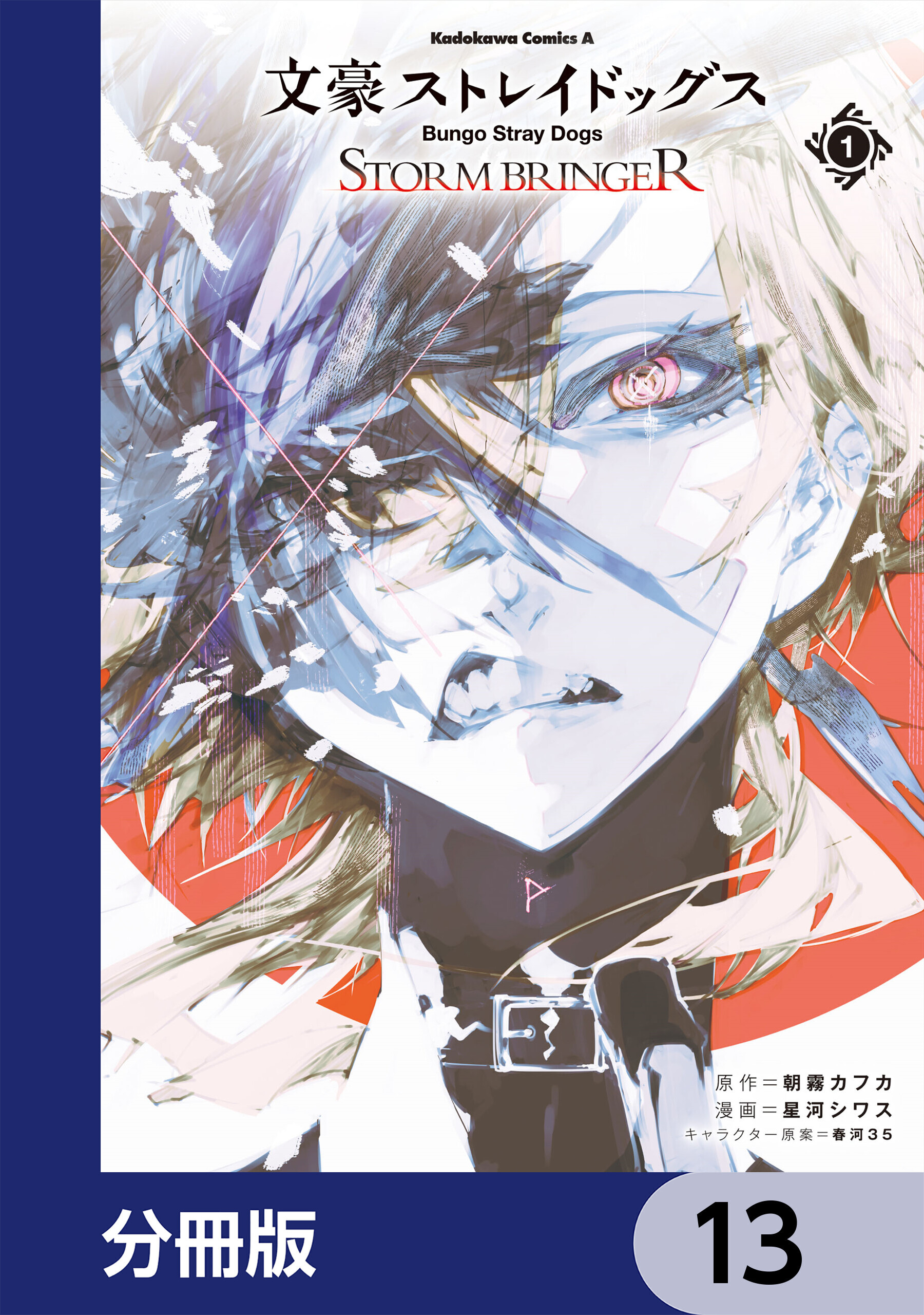 文豪ストレイドッグス ＳＴＯＲＭ ＢＲＩＮＧＥＲ【分冊版】　13