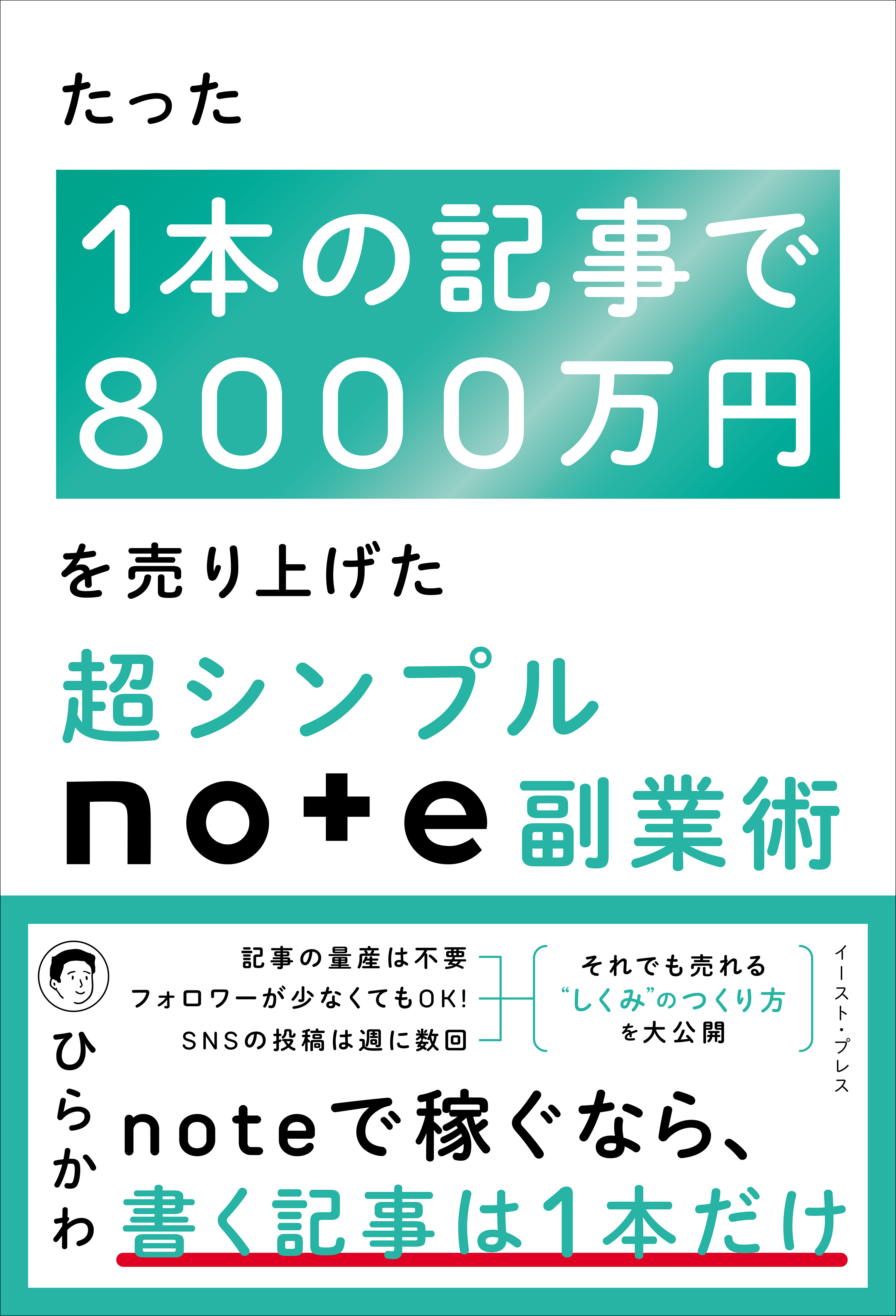 たった１本の記事で8000万円を売り上げた　超シンプルnote副業術