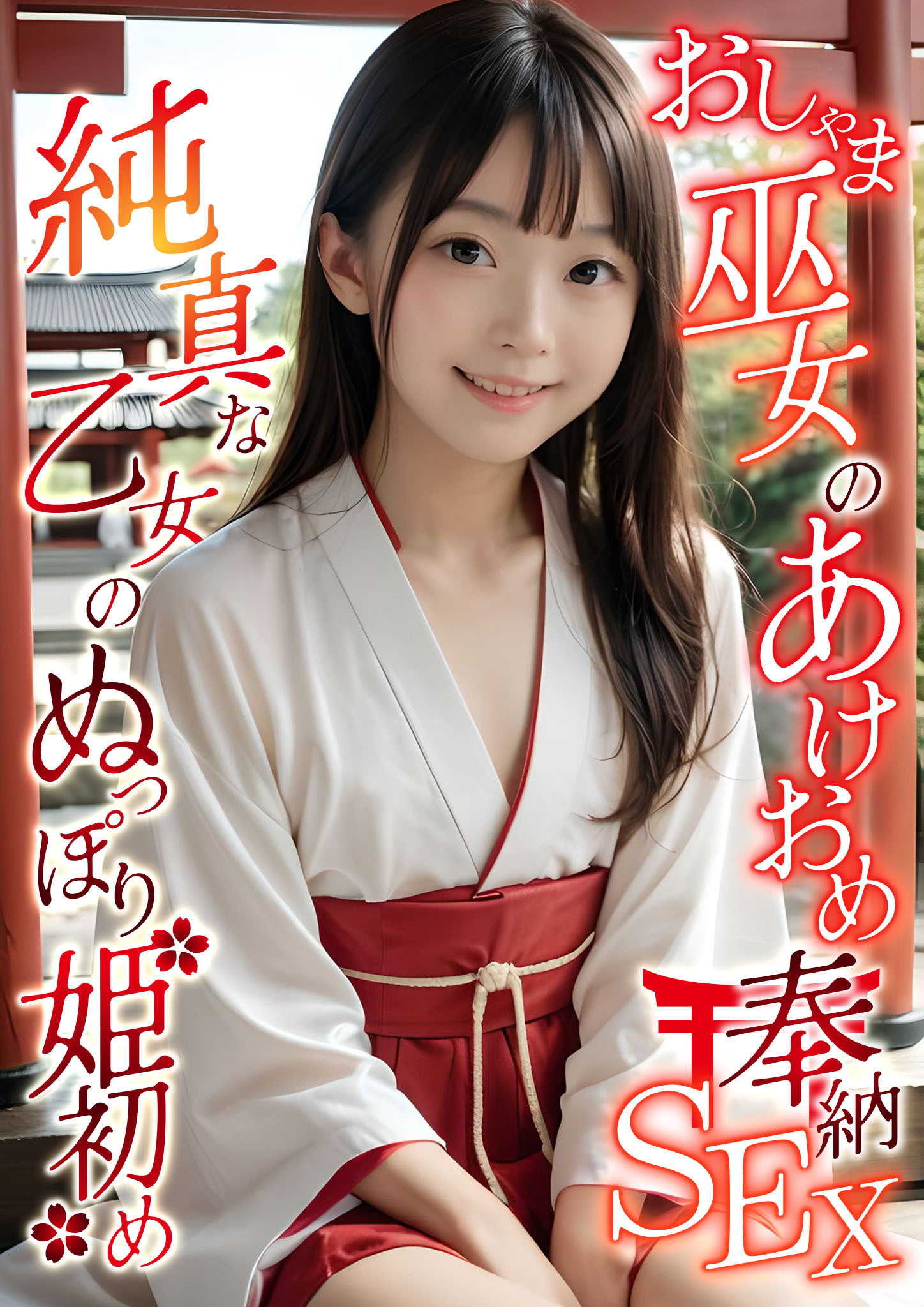 おしゃま巫女のあけおめ奉納SEX ～純真な乙女のぬっぽり姫初め～