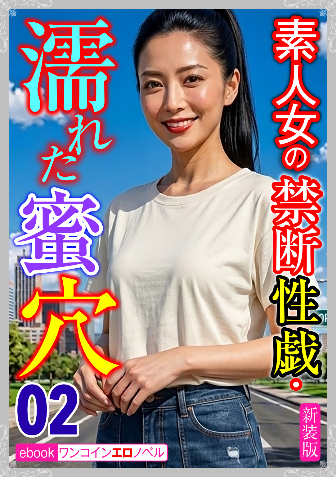 [新装版]素人女の禁断性戯・濡れた蜜穴02