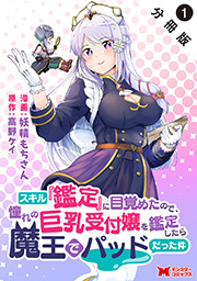 スキル『鑑定』に目覚めたので、憧れの巨乳受付嬢を鑑定したら魔王でパッドだった件(コミック) 分冊版 ： 1