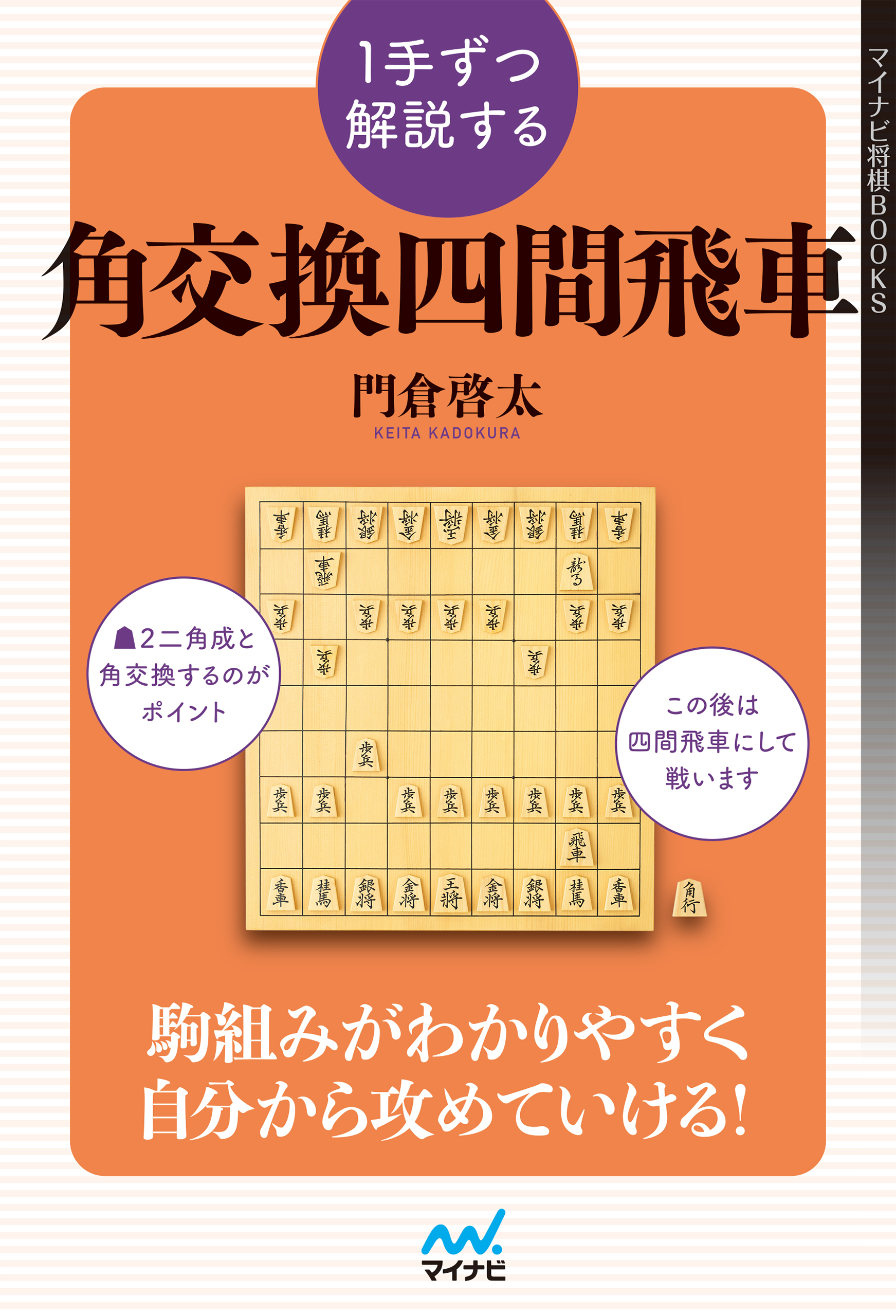 １手ずつ解説する角交換四間飛車