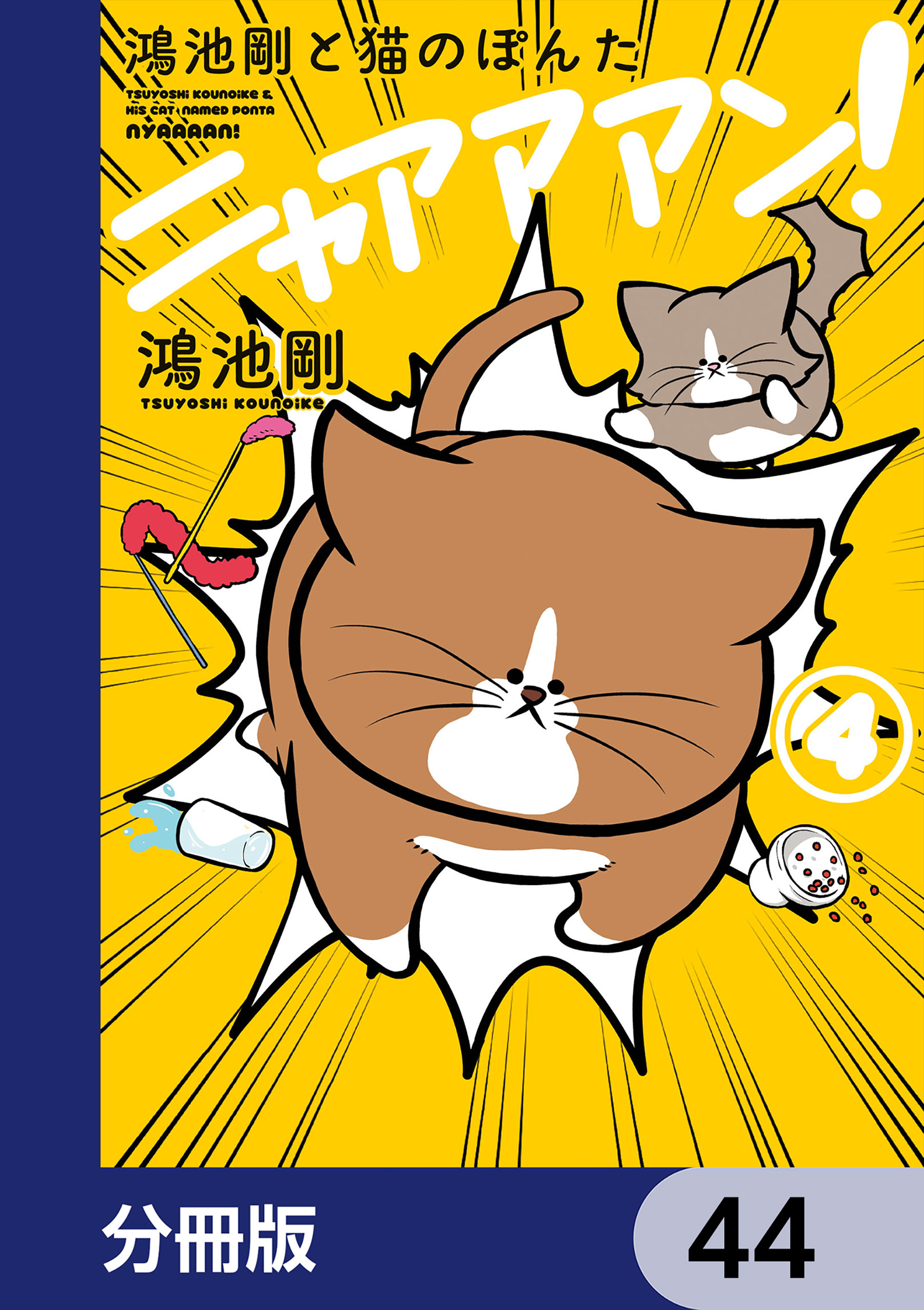 鴻池剛と猫のぽんた ニャアアアン！【分冊版】　44