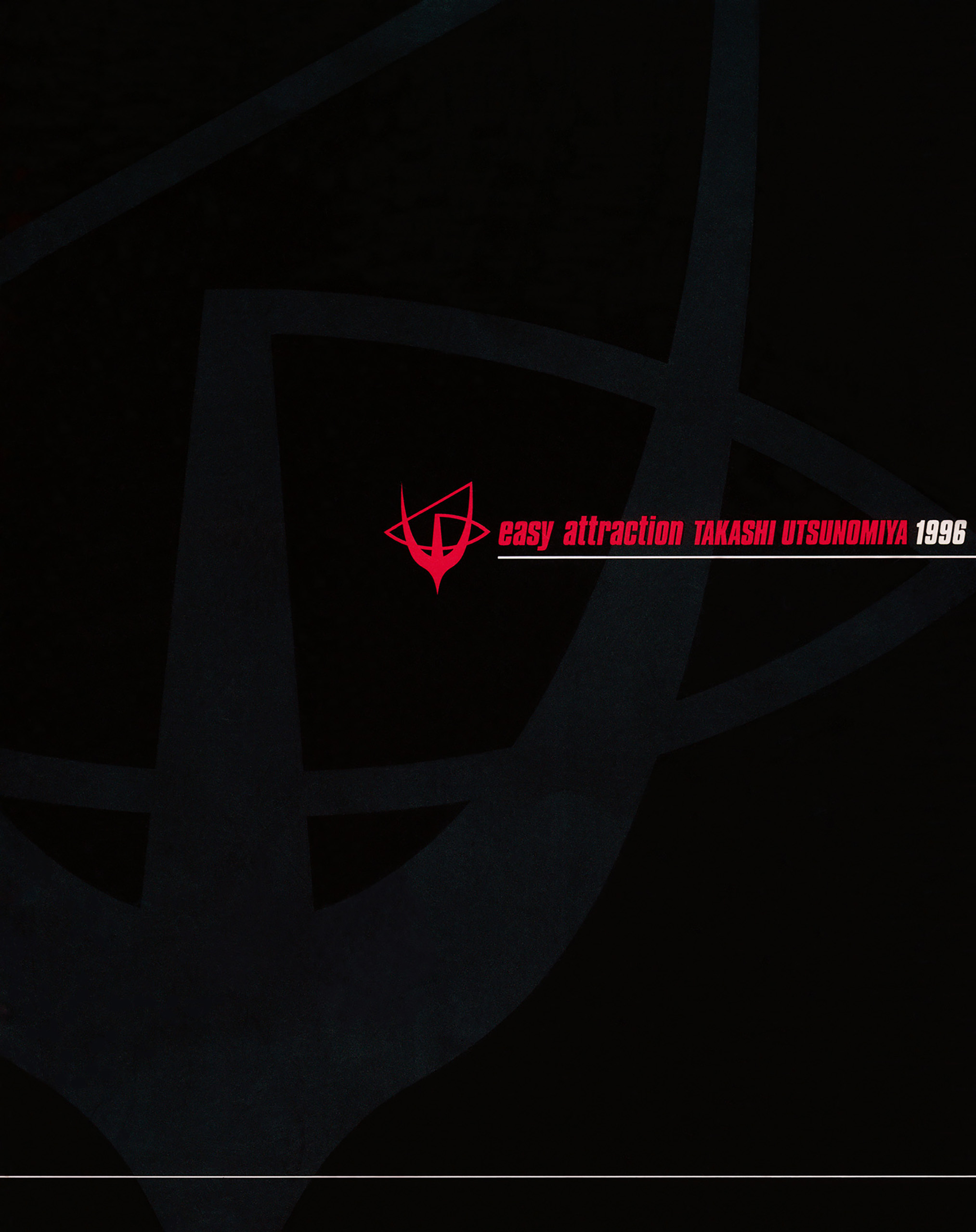 Takashi Utsunomiya Tour ’96 easy attraction パンフレット