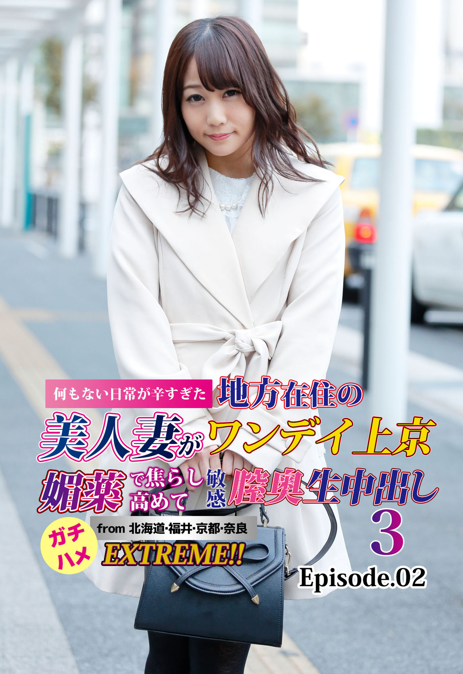 何もない日常が辛すぎた地方在住の美人妻がワンデイ上京 媚薬で焦らし高めて敏感膣奥生中出し3 from 北海道・福井・京都・奈良 ガチハメEXTREME！！ Episode.02