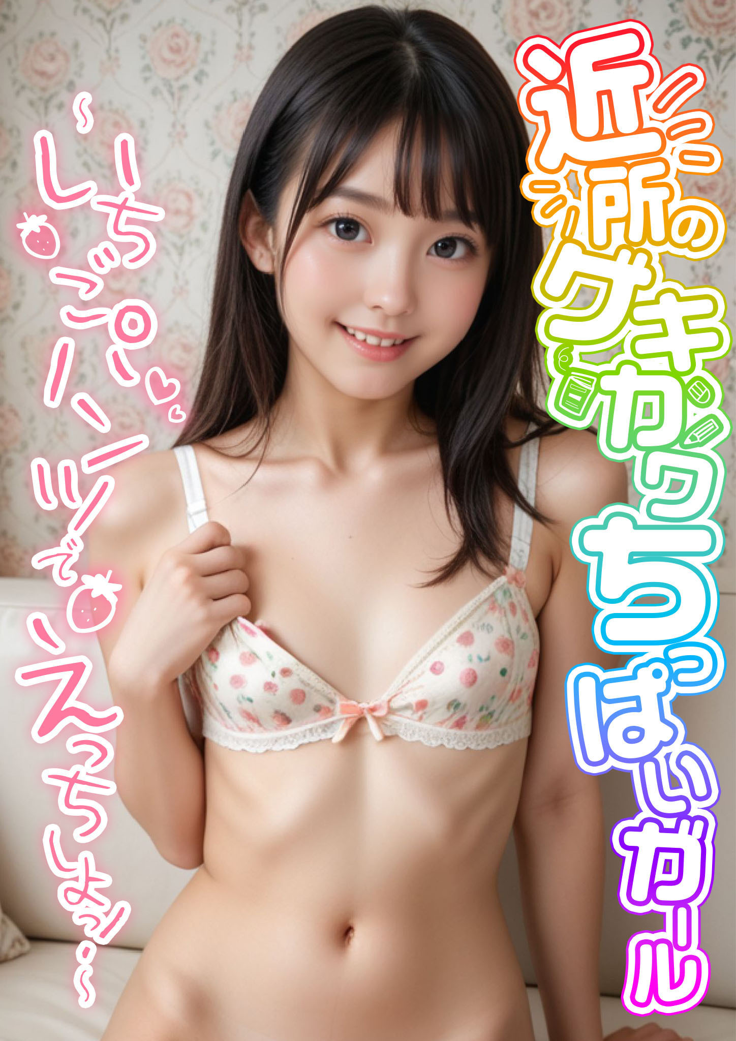 近所のゲキカワ●●●●ガール～いちごパンツでえっちしよっ！～