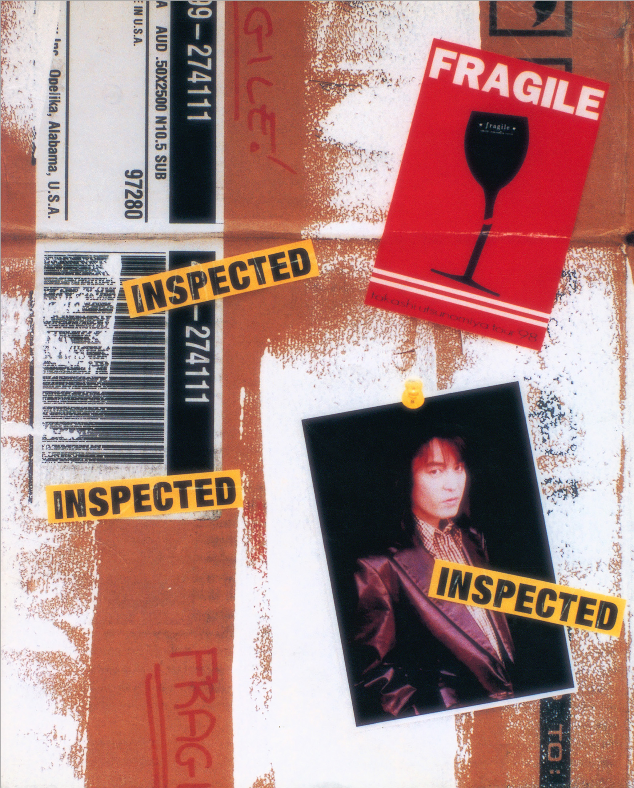 fragile takashi utsunomiya tour ’98 パンフレット