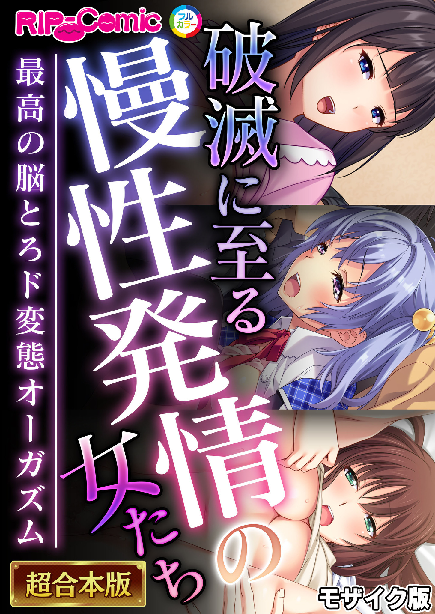 破滅に至る慢性発情の女たち～最高の脳とろド変態オーガズム～【超合本シリーズ】 モザイク版
