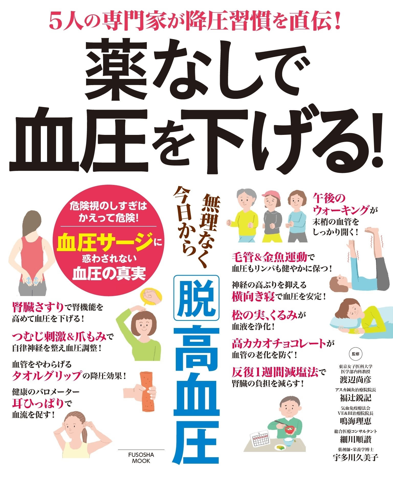 薬なしで血圧を下げる！