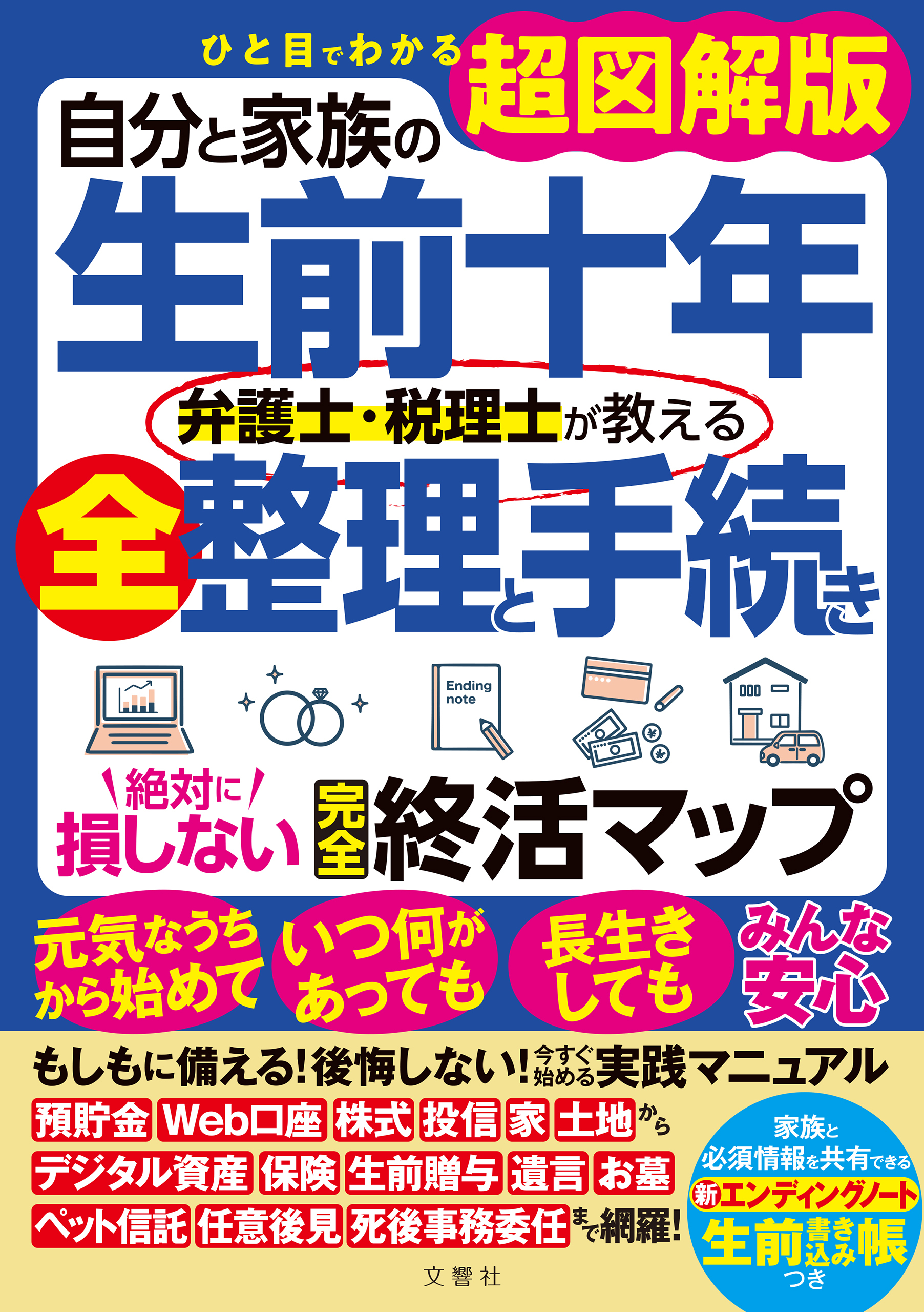ひと目でわかる超図解版　自分と家族の生前十年　弁護士・税理士が教える全整理と手続き　絶対に損しない完全終活マップ