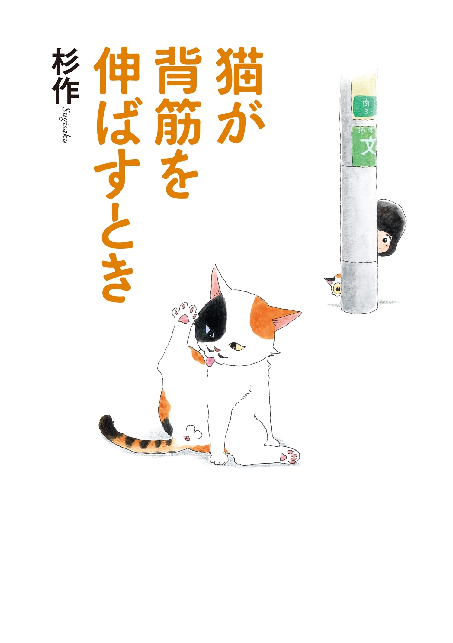 猫が背筋を伸ばすとき