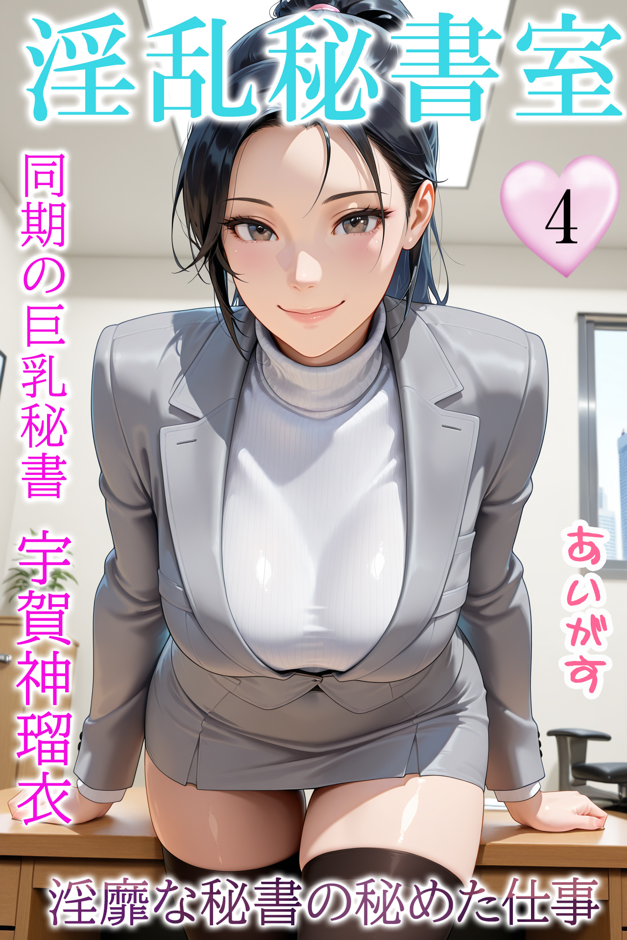 淫乱秘書室　淫靡な役員秘書の秘めた仕事４　同期の巨乳秘書・宇賀神瑠衣