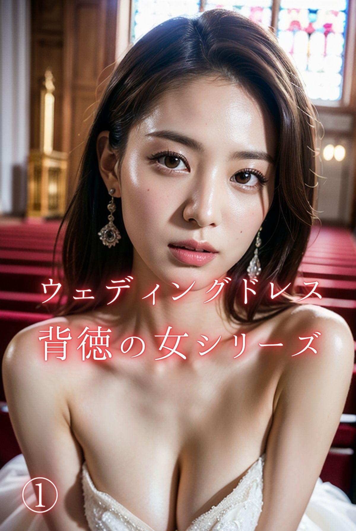 ウェディングドレス　背徳の女シリーズ　001