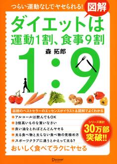 図解 ダイエットは運動1割、食事9割