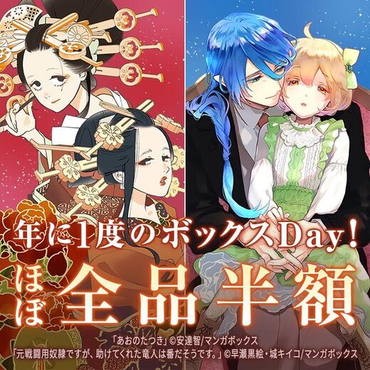 年に1度のボックスDay!ほぼ全品半額以下