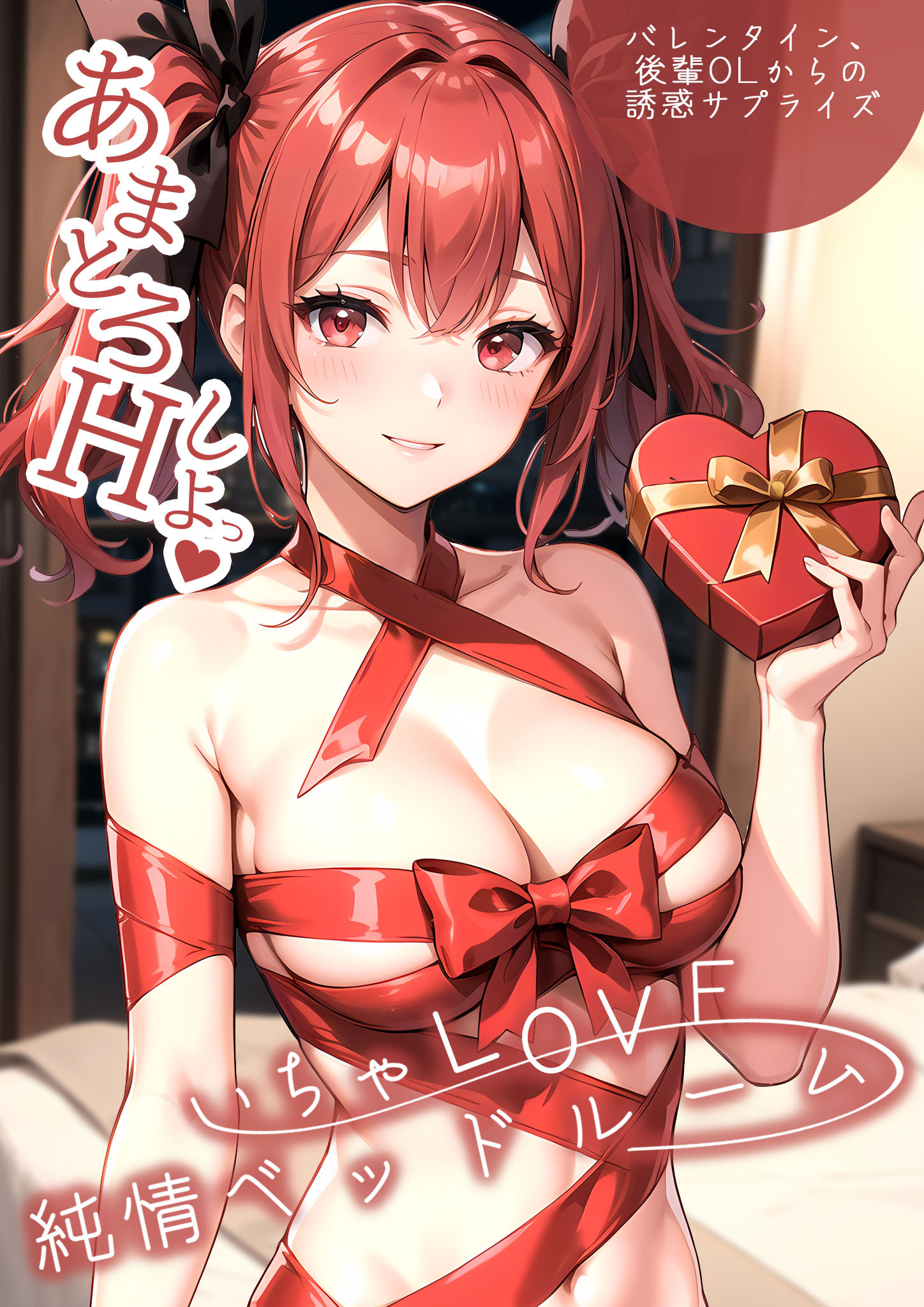 いちゃLOVE純情ベッドルーム ～バレンタイン、後輩OLからの誘惑サプライズ～