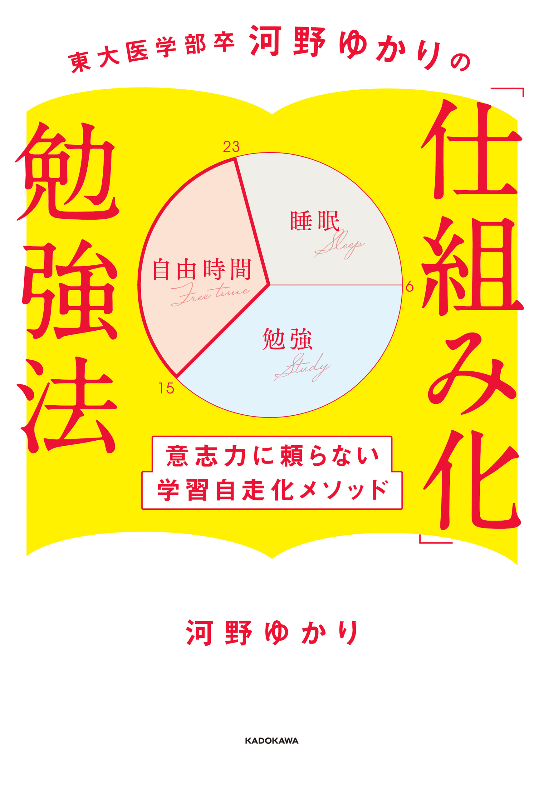 東大医学部卒河野ゆかりの　「仕組み化」勉強法　意志力に頼らない学習自走化メソッド