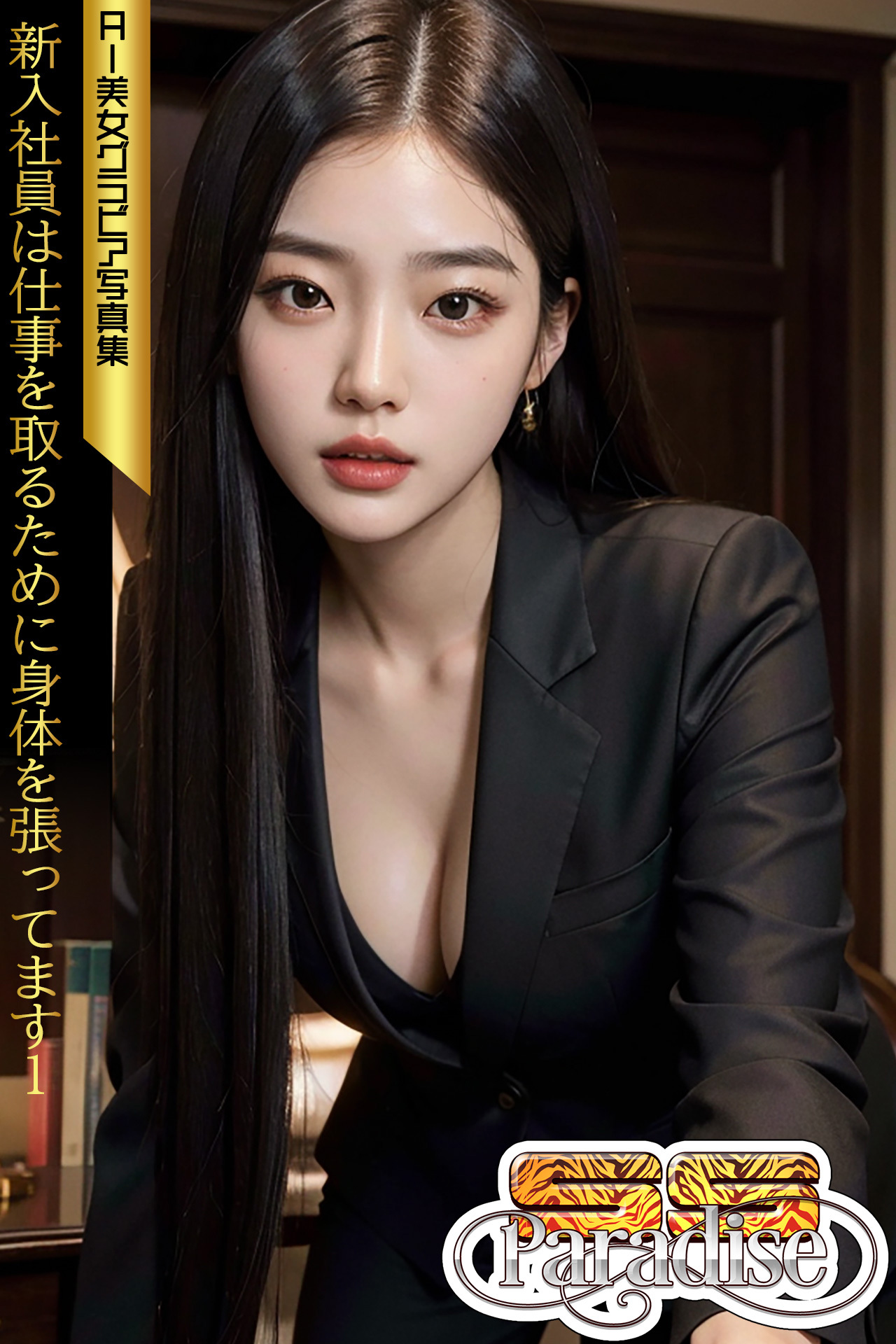 新入社員は仕事を取るために身体を張ってます１　AI美女グラビア写真集【SS-Paradise】
