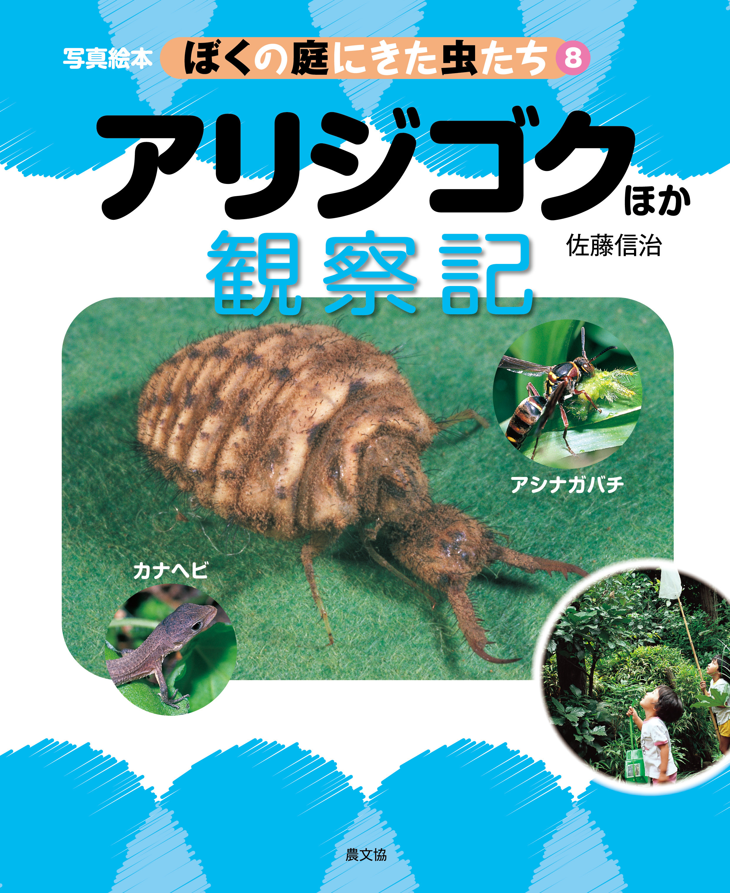 写真絵本　ぼくの庭にきた虫たち8　アリジゴクほか観察記