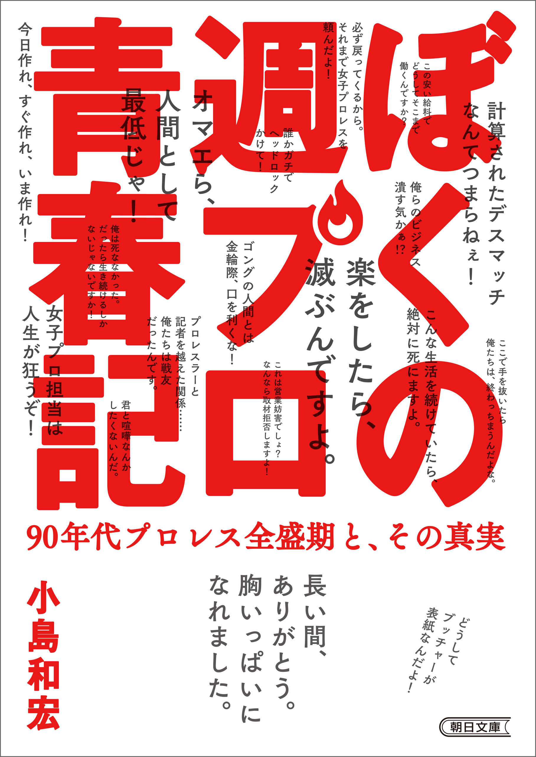 ぼくの週プロ青春記　90年代プロレス全盛期と、その真実